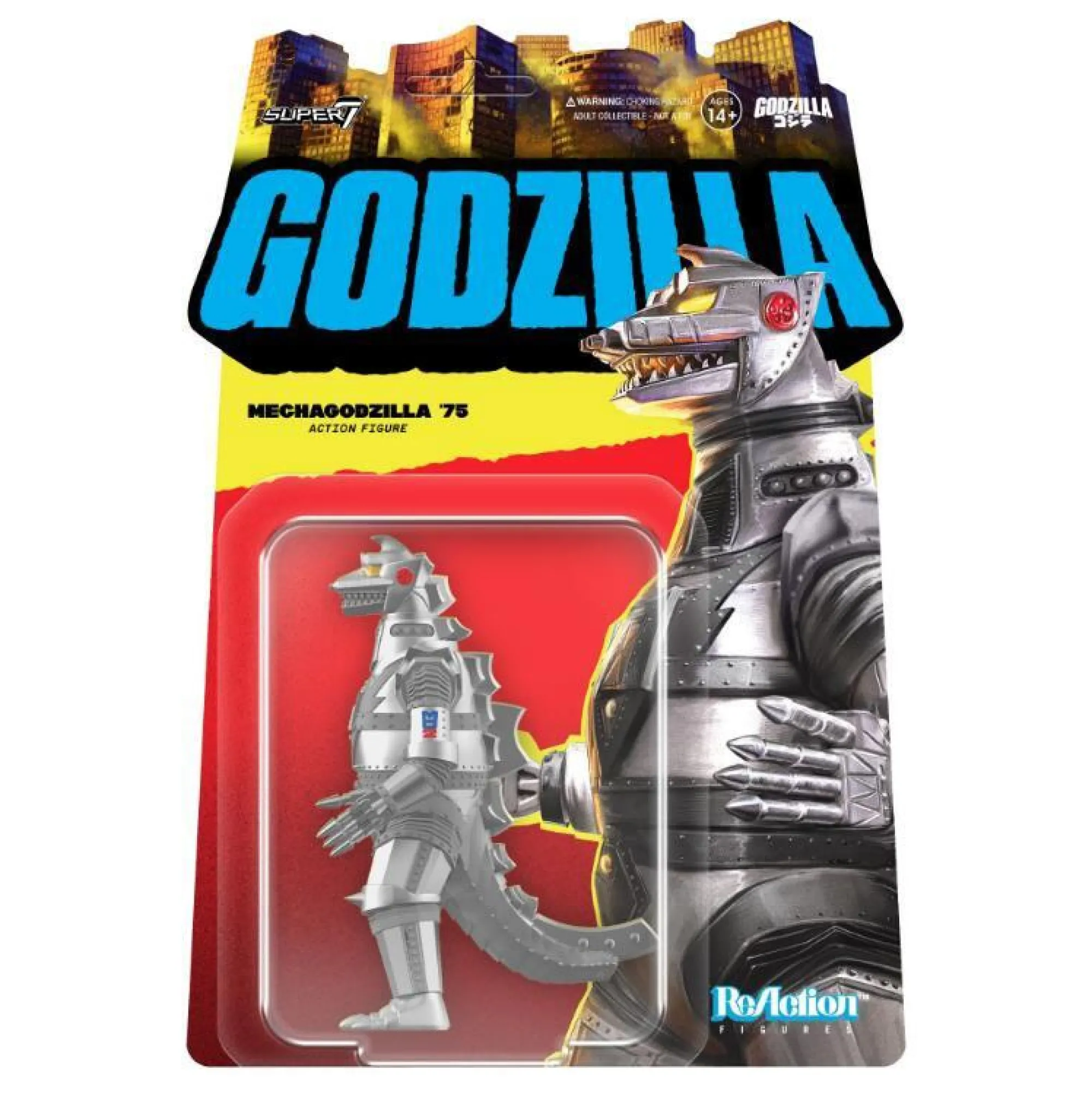 Super7 Reaction | Miscellaneous<*PRE-ORDER TOHO Godzilla ReAction Action Figure Wave 7 - Mechagodzilla (1975)