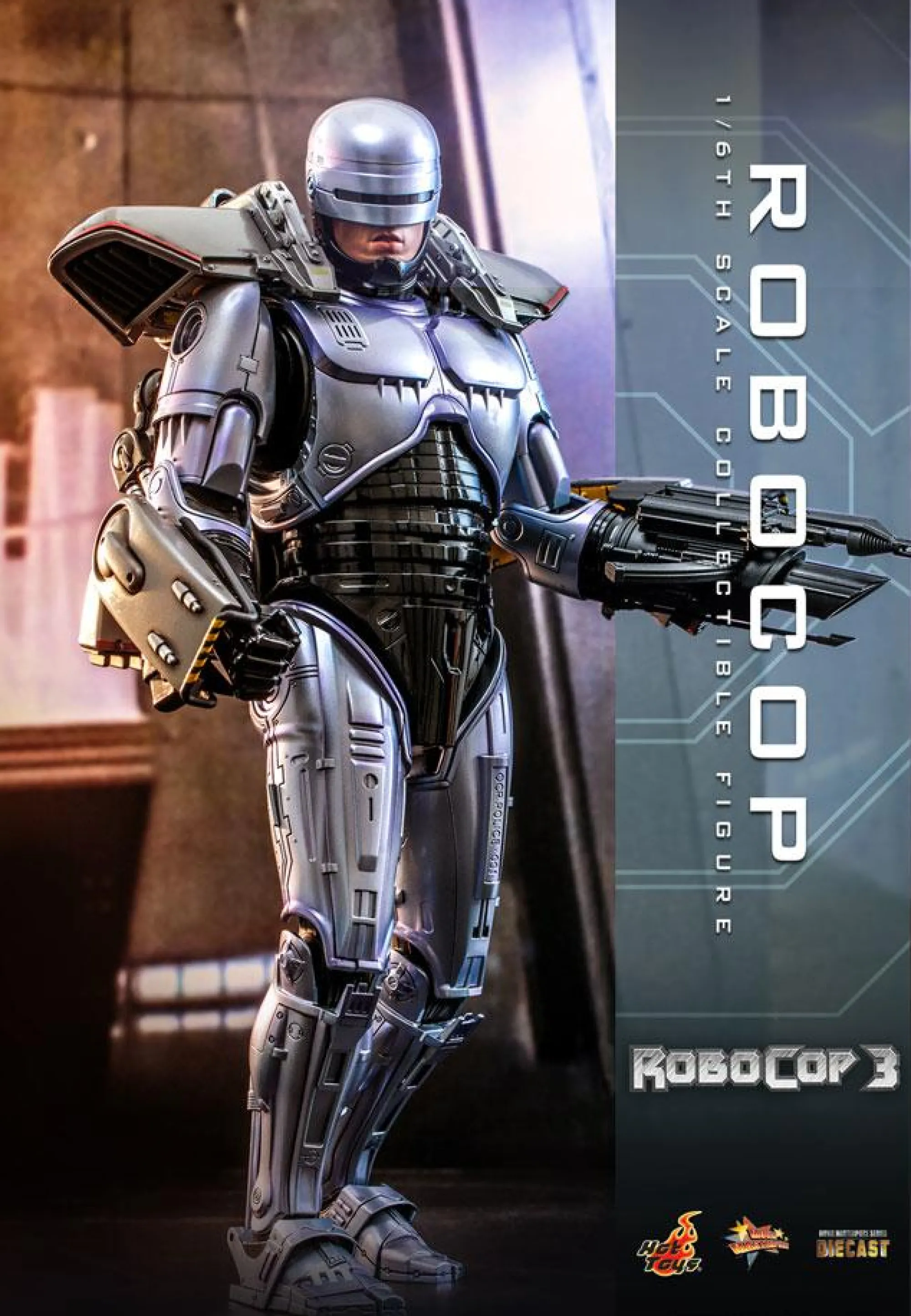 Hot Toys Robocop<Robocop - RoboCop 3 Collectibles 1/6 Scale Action Figure