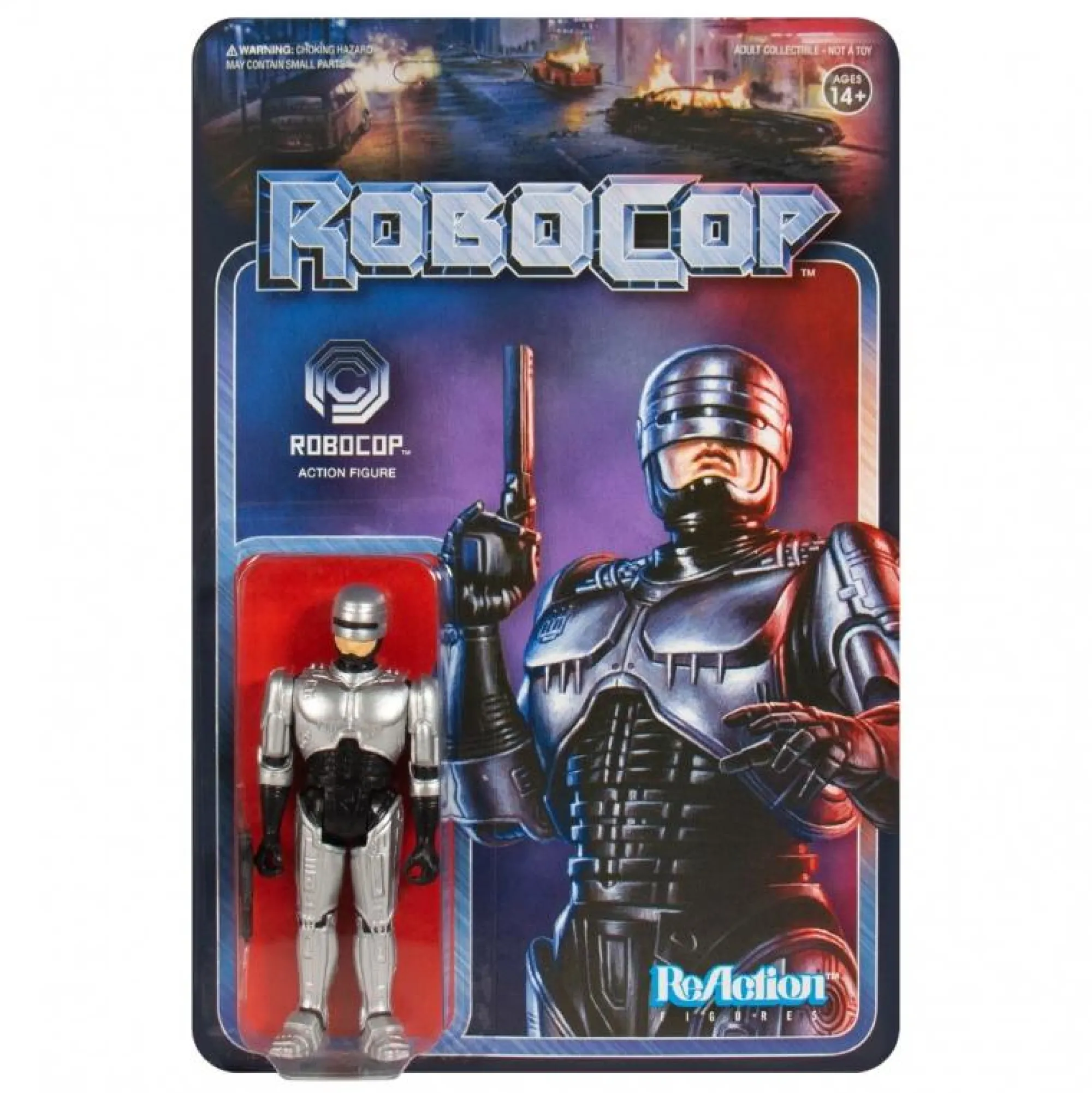 Super7 Reaction | Robocop<Robocop ReAction Action Figure - Robocop