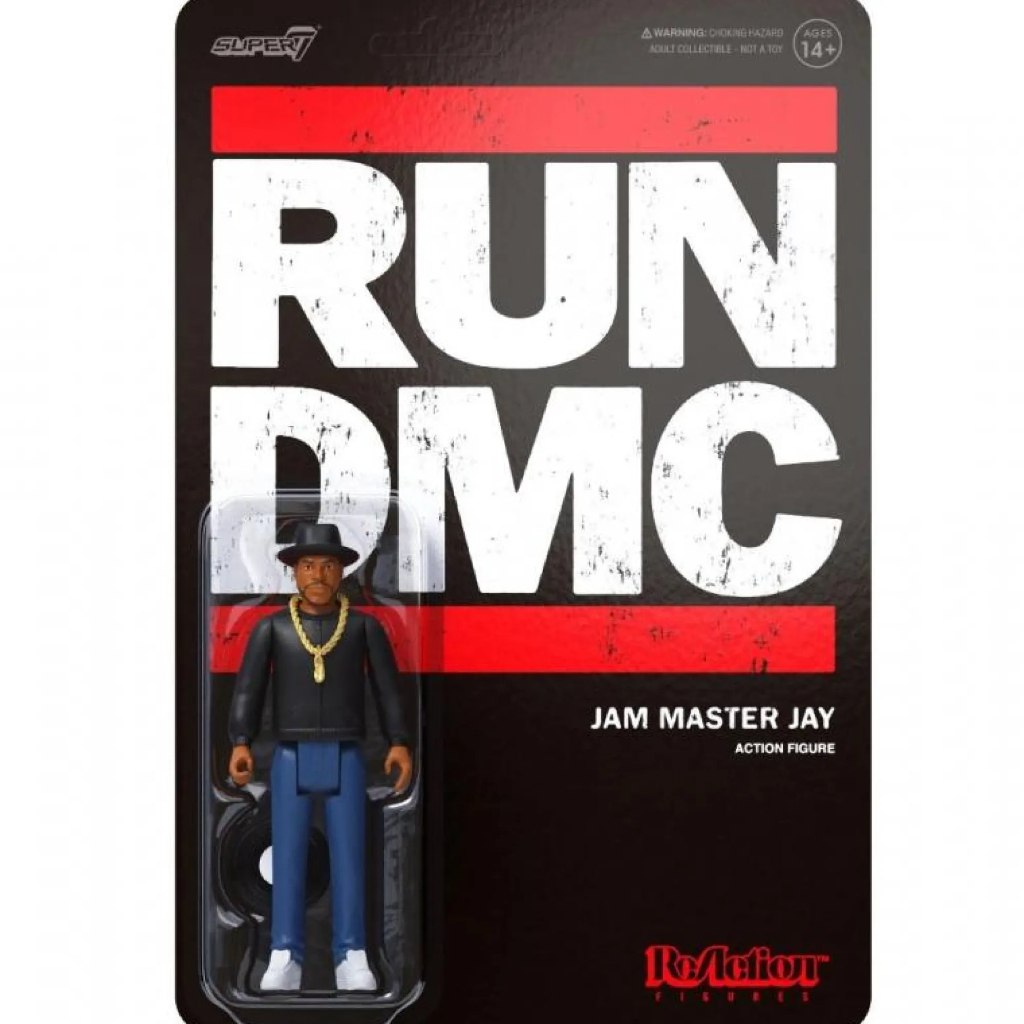 Super7 Reaction | Music<RUN DMC REACTION ACTION FIGURE - JAM MASTER JAY