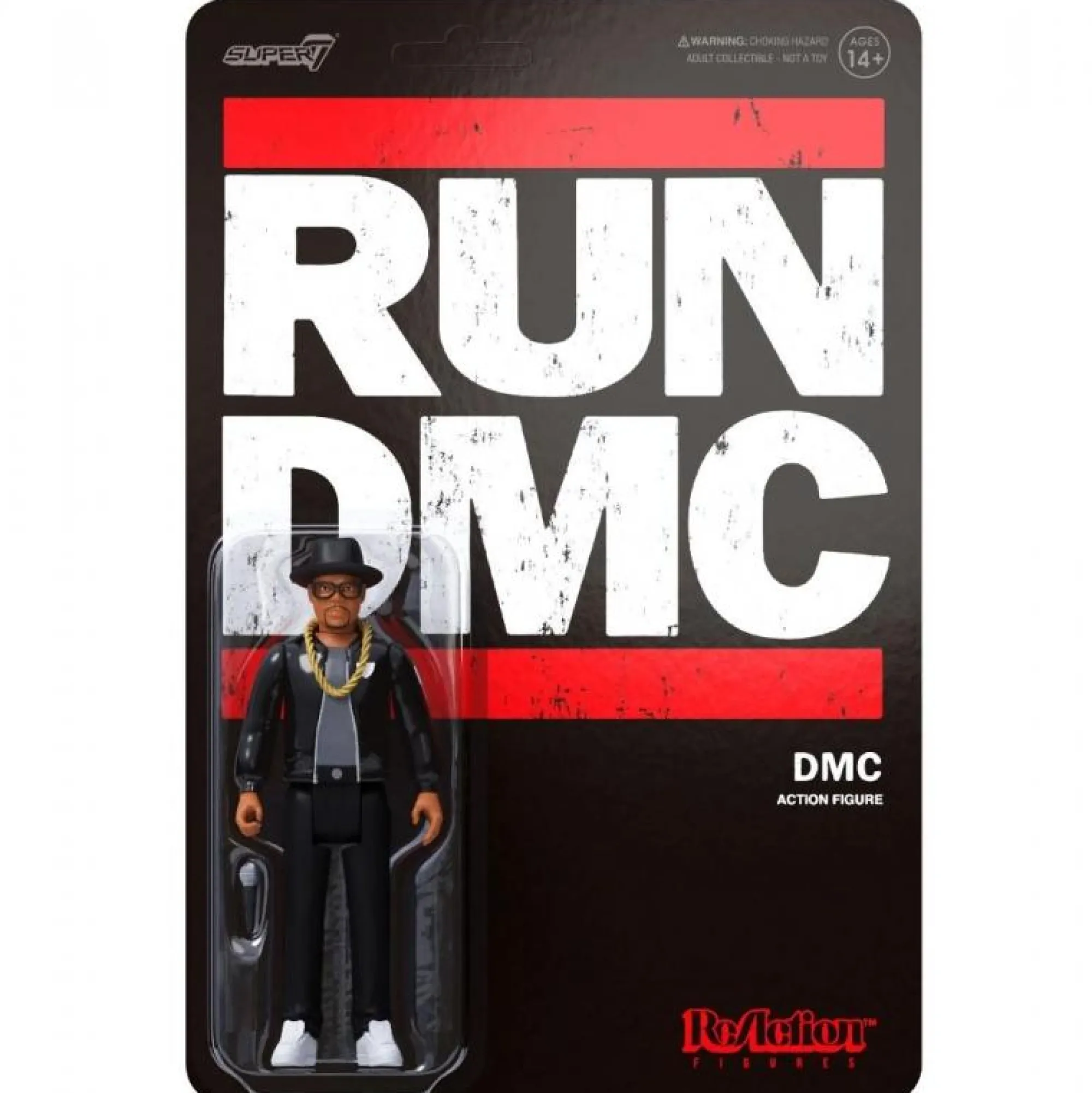 Super7 Reaction | Music<RUN DMC WAVE 2 REACTION ACTION FIGURE - DARRYL DMC MCDANIELS