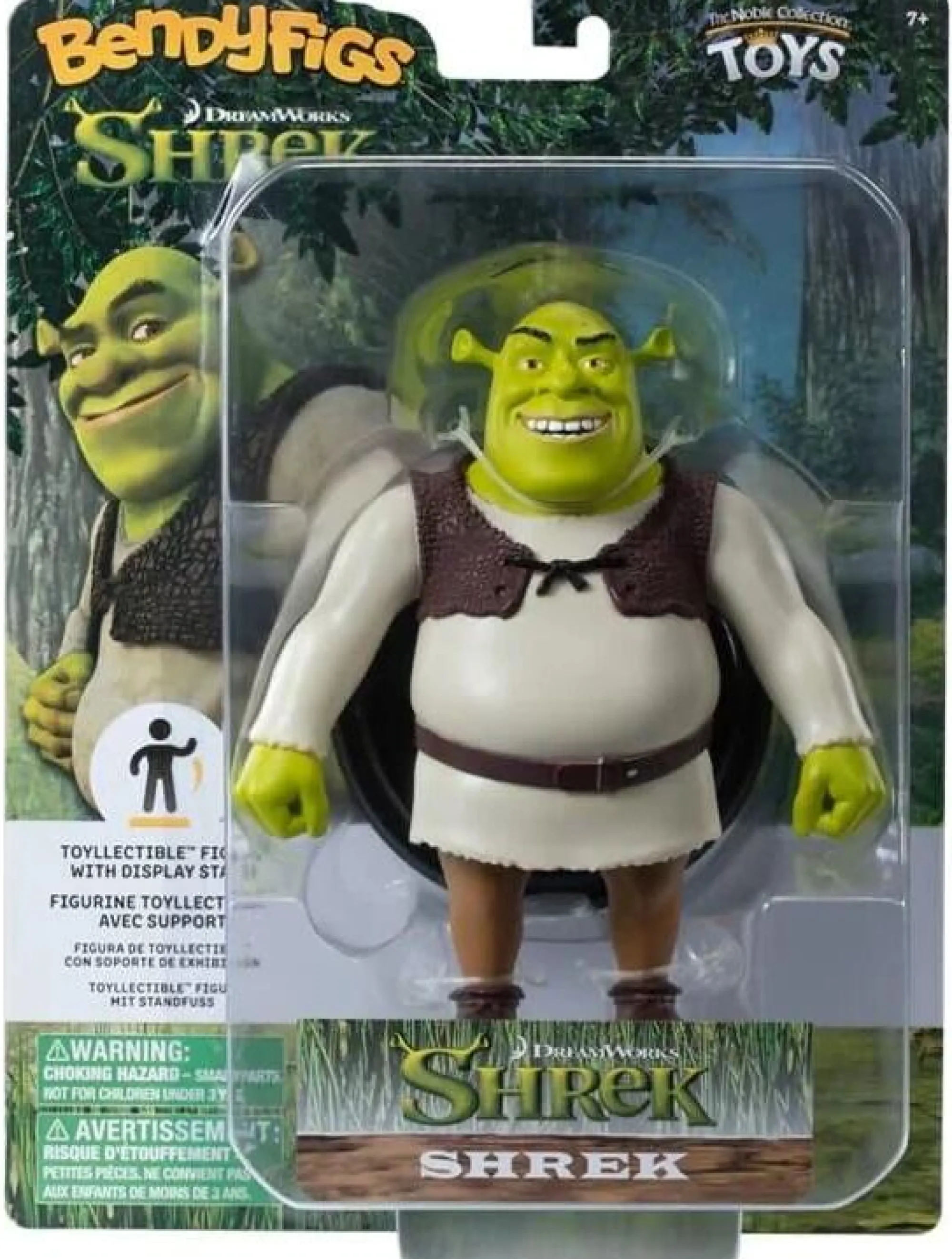 Noble Collection Miscellaneous | Bendyfigs<Shrek Bendyfigs Action Figure - Shrek