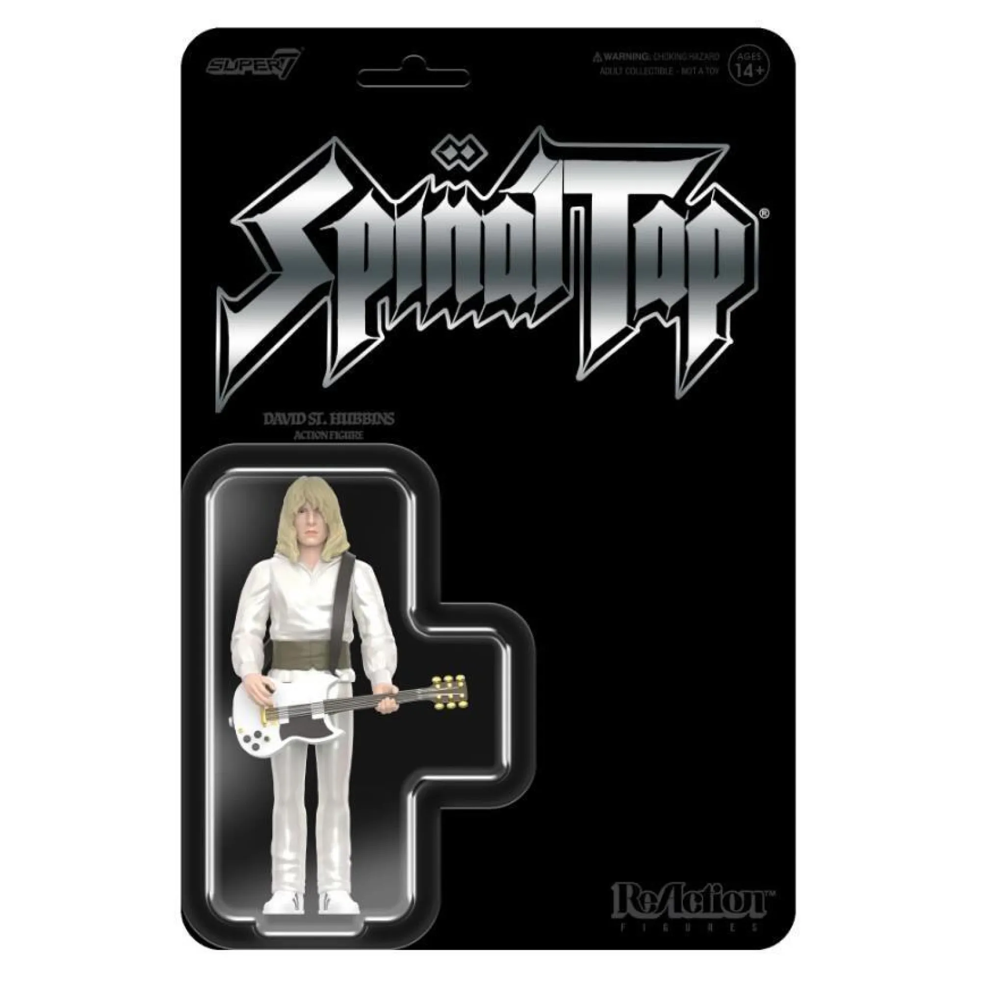 Super7 Reaction | Miscellaneous<Spinal Tap ReAction Action Figure Wave 1 - David St.Hubbins