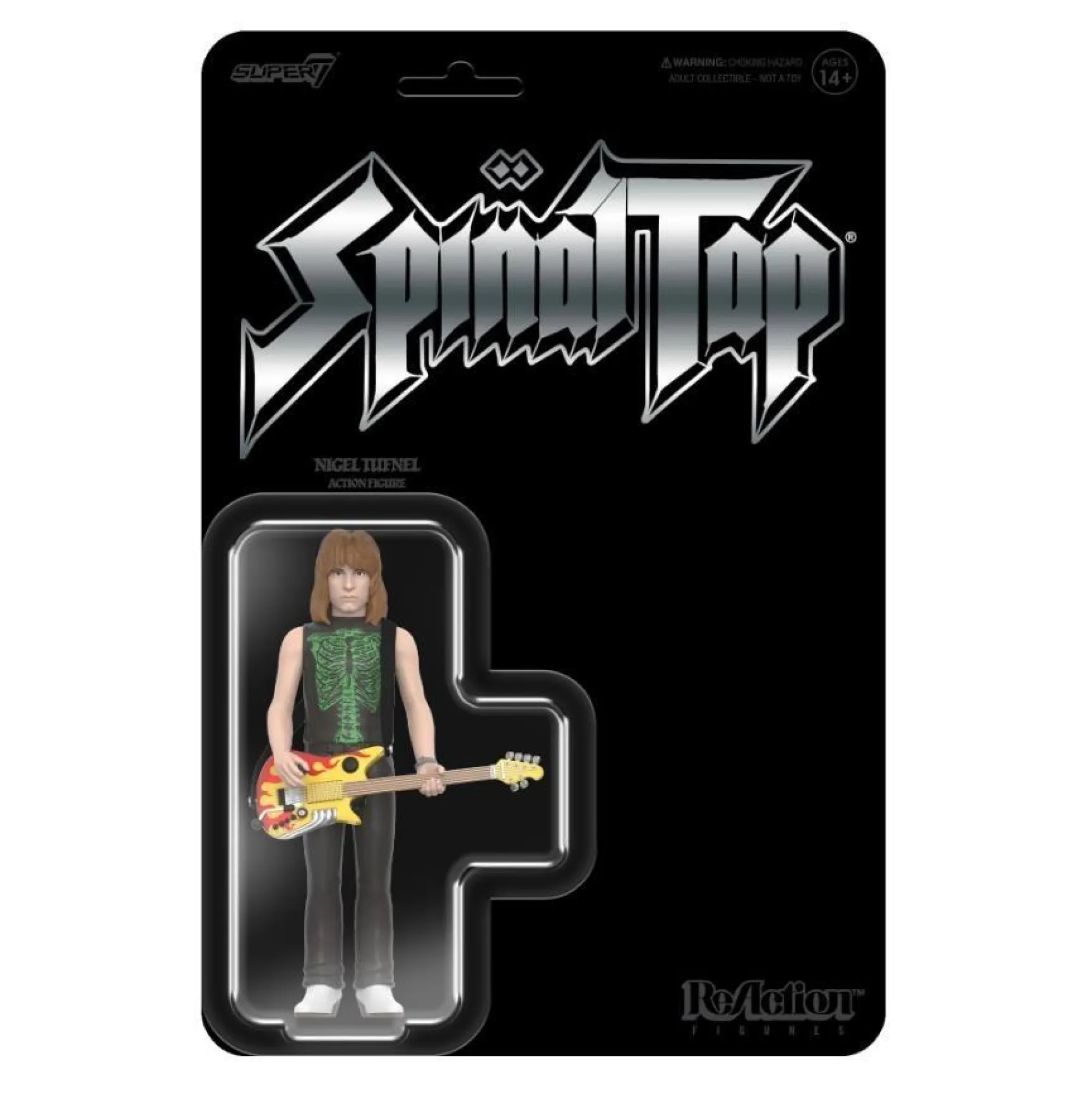 Super7 Reaction | Miscellaneous<Spinal Tap ReAction Action Figure Wave 1 - Nigel Tufnel