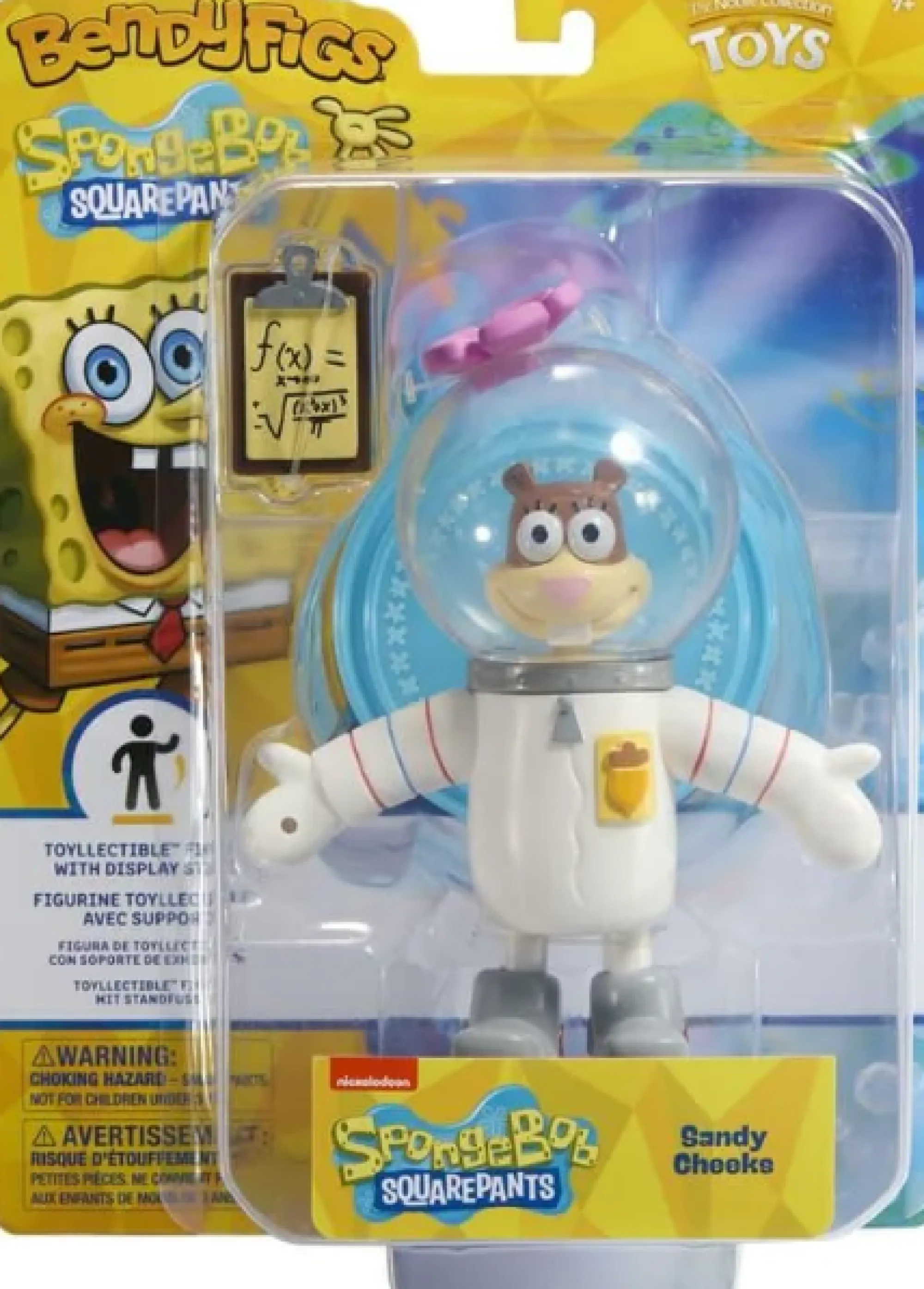 Noble Collection Miscellaneous | Bendyfigs<Spongebob Bendyfigs Action Figure - Sandy Cheeks