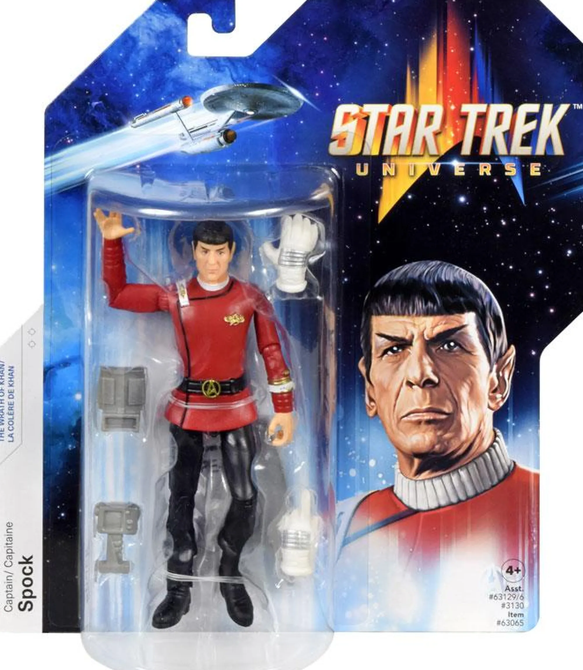 Playmates Sale | Star Trek<Star Trek Universe 5 Inch Action Figure - Captain Spock