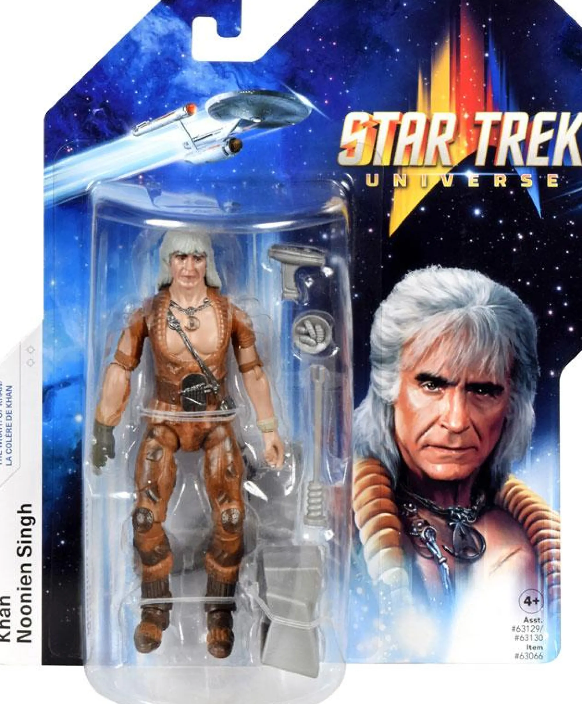 Playmates Sale | Star Trek<Star Trek Universe 5 Inch Action Figure - Khan Noonien Singh