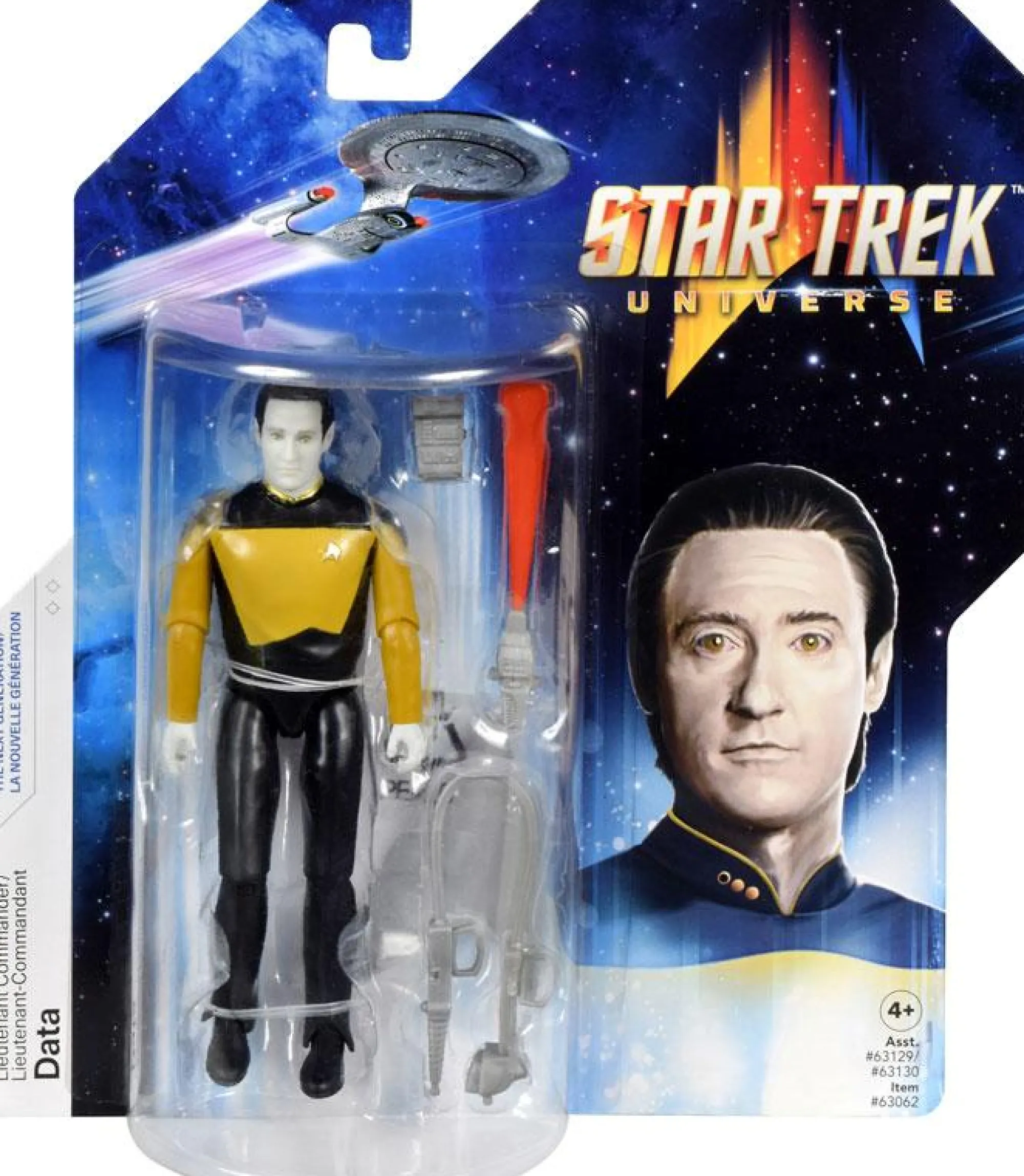 Playmates Sale | Star Trek<Star Trek Universe 5 Inch Action Figure - Lieutenant Commander Data