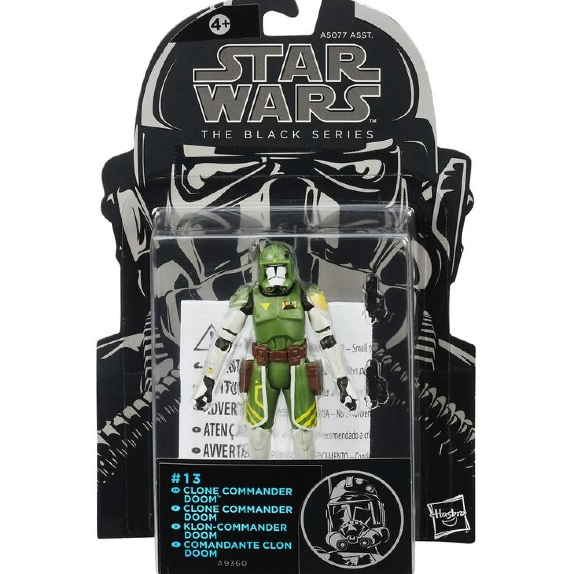 Hasbro Star Wars Other<Star Wars Black Series 3.75 Inch Action Figure - Commander Doom