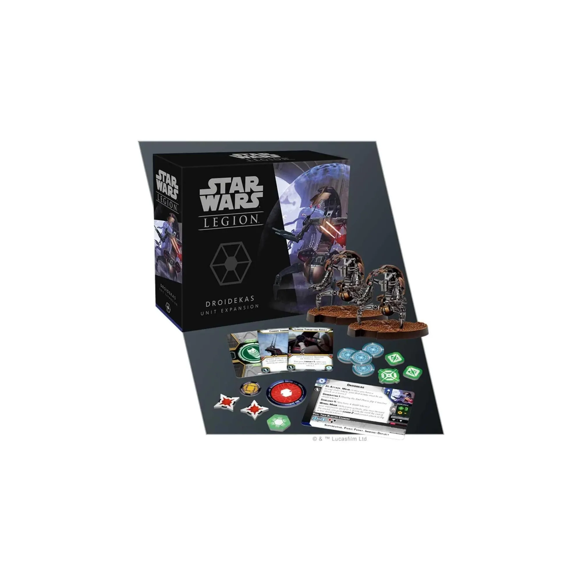 Atomic Mass Games Games - Star Wars | Games - Star Wars<Star Wars: Legion - Droideka Unit Expansion Pack