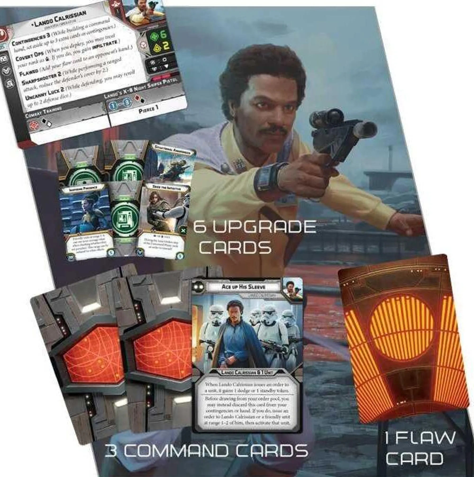 Atomic Mass Games Sale | Games Sale<Star Wars: Legion - Lando Calrissian Commander Unit Expansion Pack