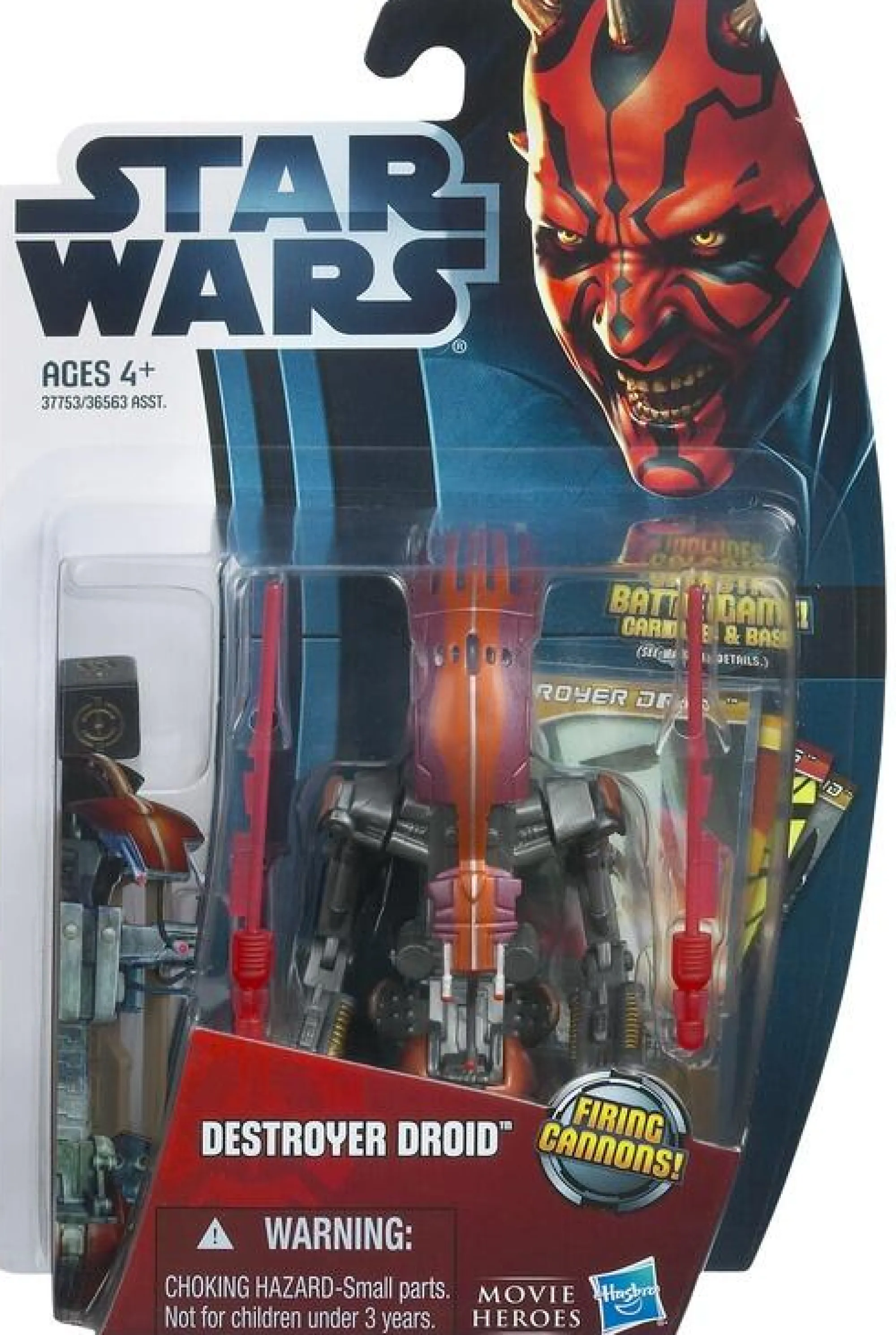 Hasbro Star Wars Other<Star Wars Movie Heroes 3.75 Inch Action Figure - Destroyer Droid