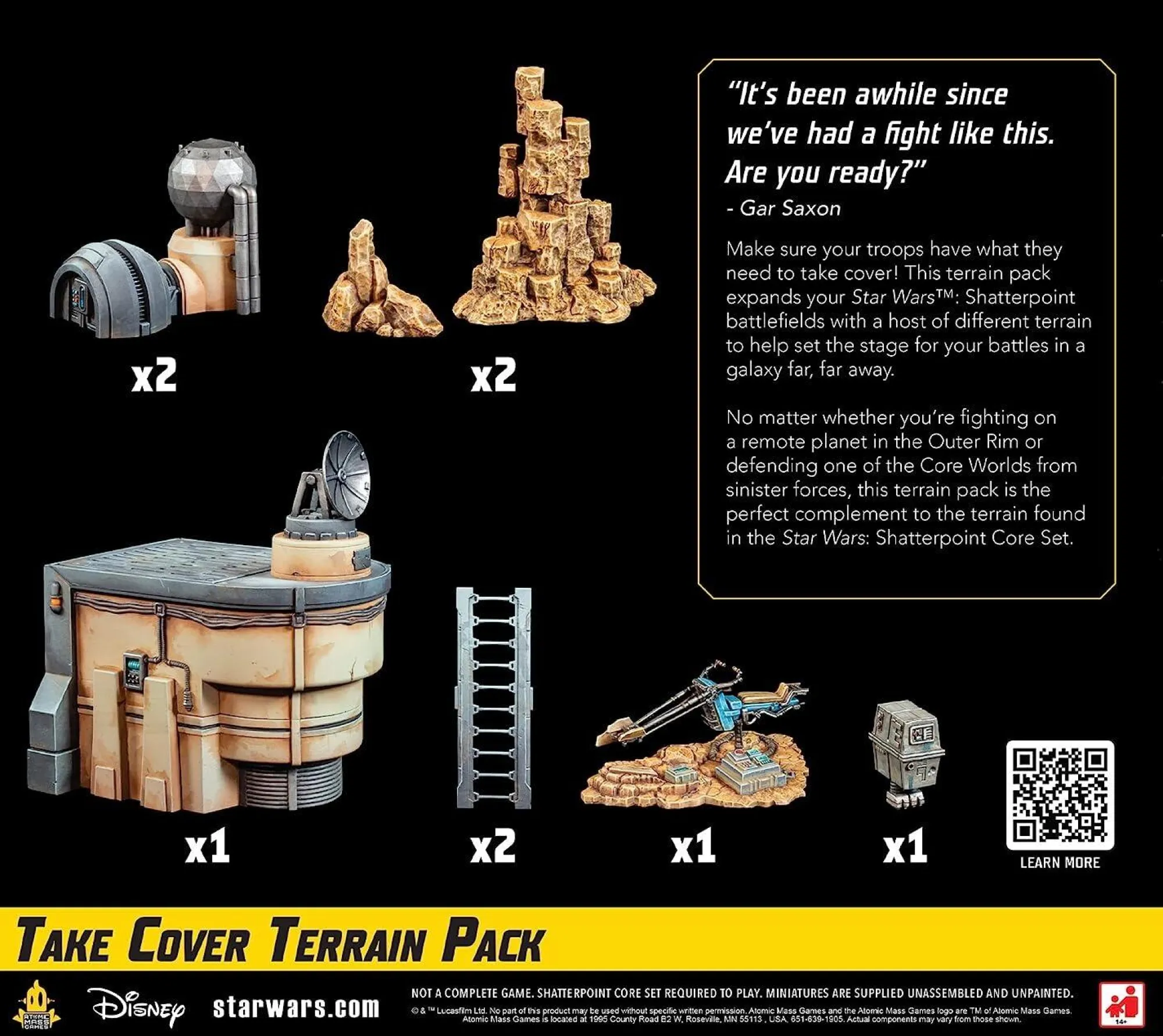 Atomic Mass Games Games Accessories | Games - Star Wars<Star Wars Shatterpoint: Take Cover Terrain Pack