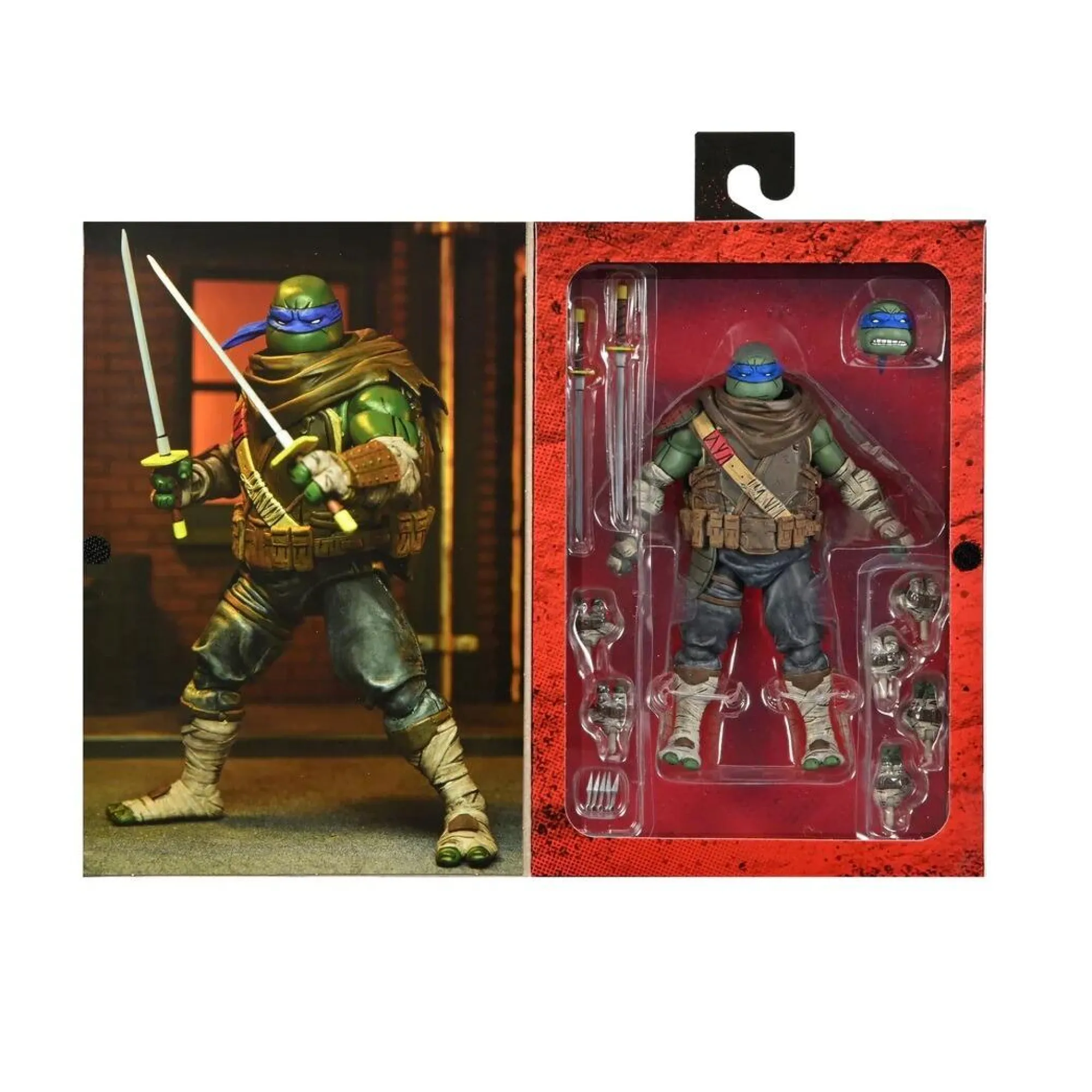 Neca Teenage Mutant Ninja Turtles 6" Action Figures<Teenage Mutant Ninja Turtles Comic 7 Inch Ultimate Action Figure - Leonardo (Last Ronin)