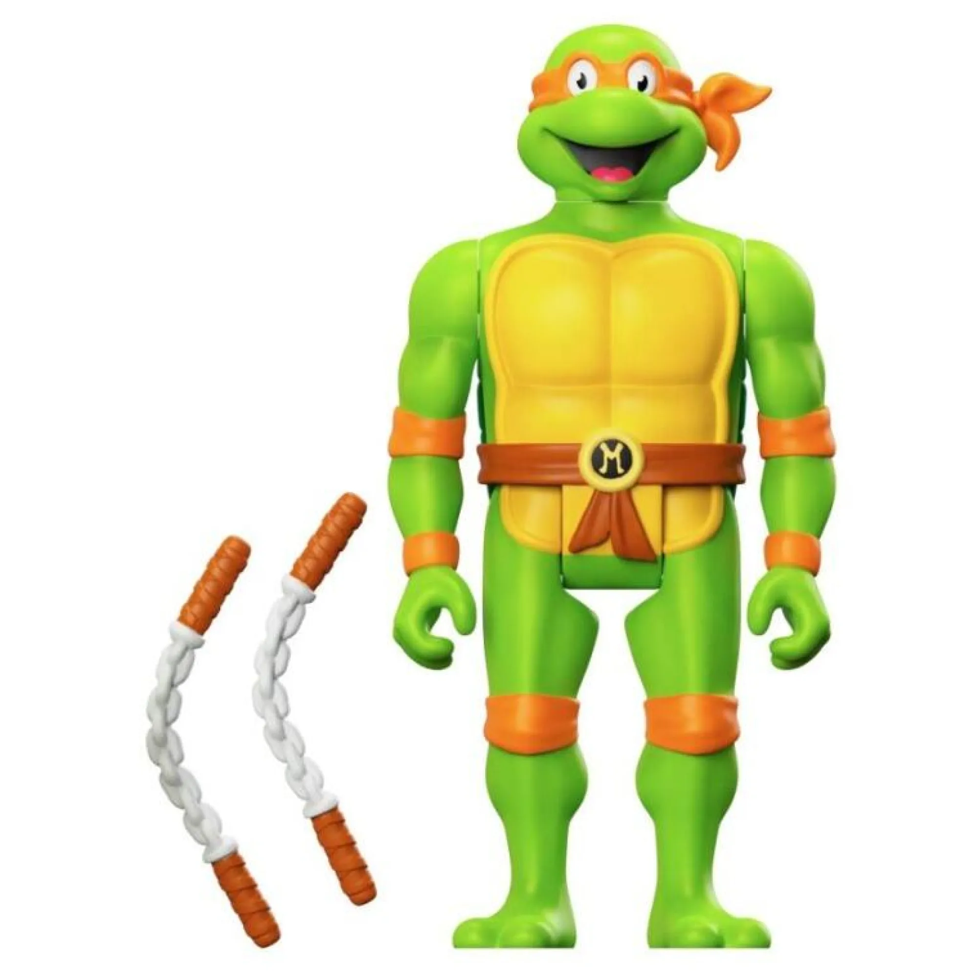 Super7 Reaction | ReAction TMNT<Teenage mutant ninja turtles ReAction Action Figure - Michelangelo Toon