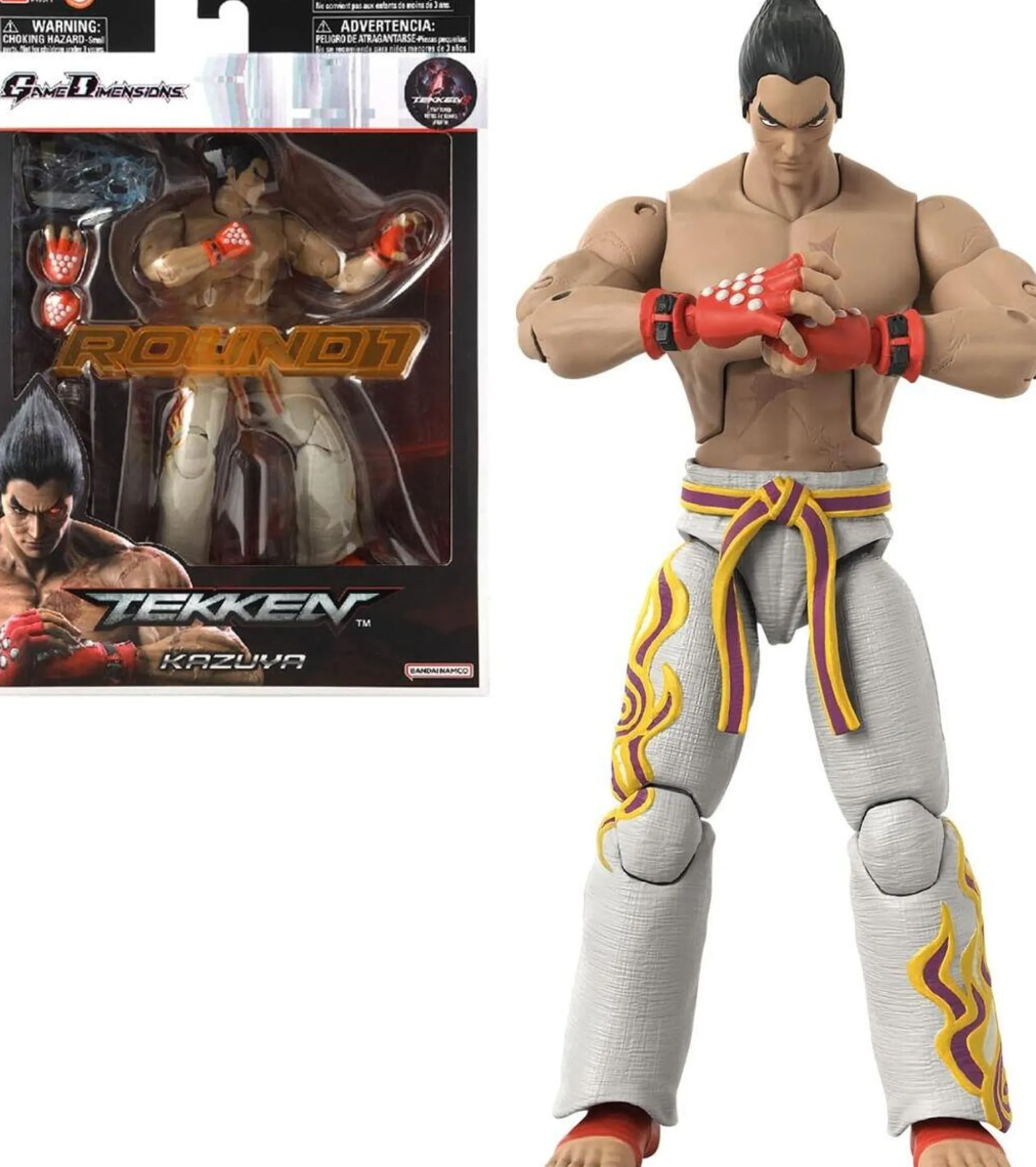 Game Dimensions Sale | Miscellaneous<Tekken 6 Inch Action Figure Wave 1 - Kazuya Mishima