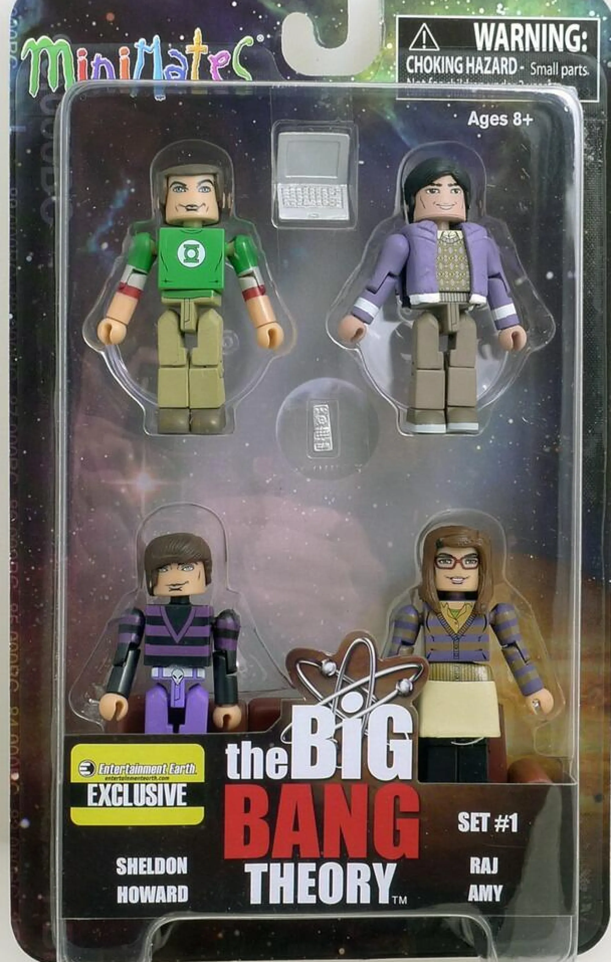 Bif Bang Pow! Miscellaneous<The Big Bang Theory Minimates Set 1 - Set of 4