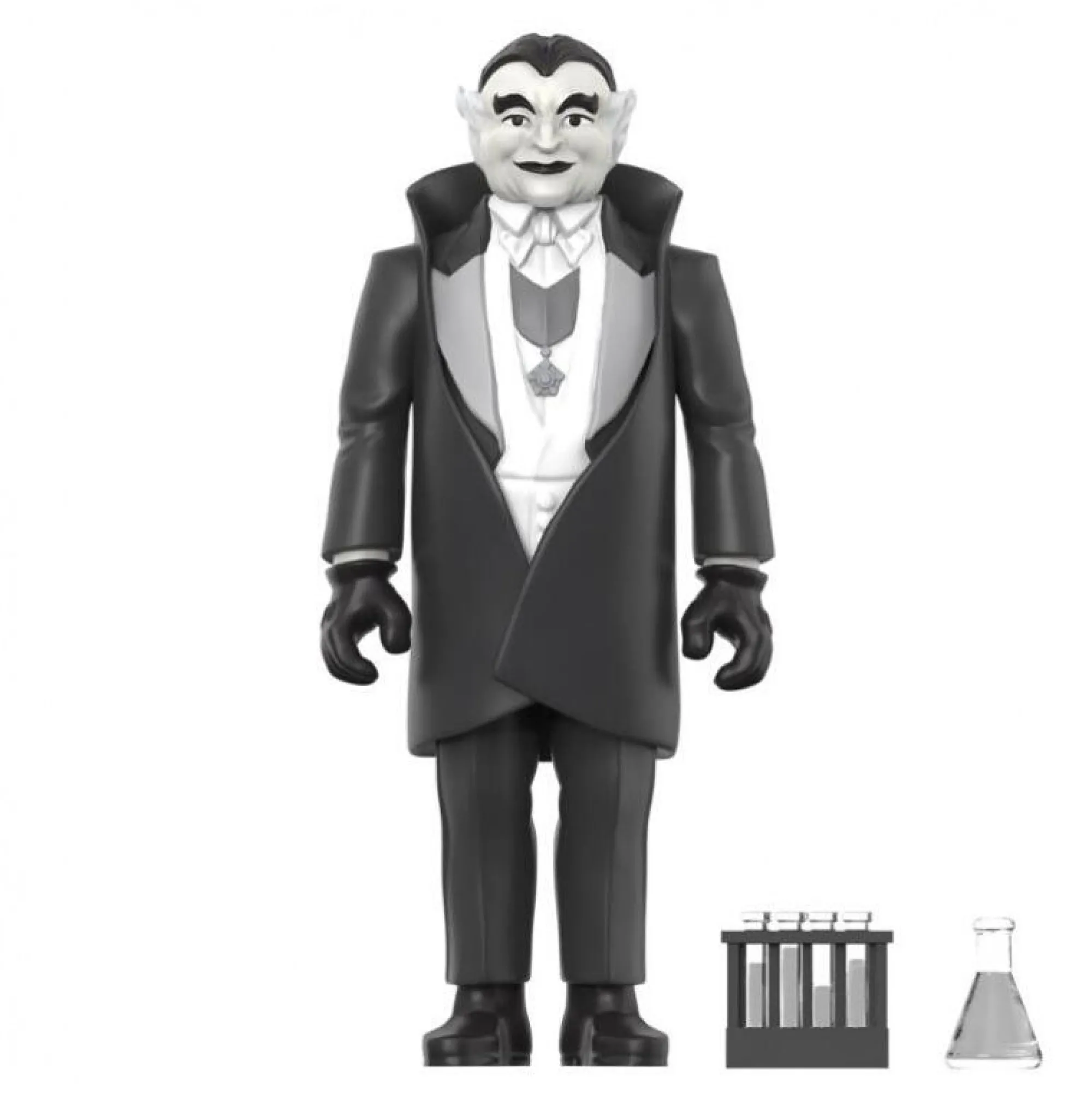 Super7 Reaction | Miscellaneous<The Munsters Reaction Action Figure - Grandpa Greyscale