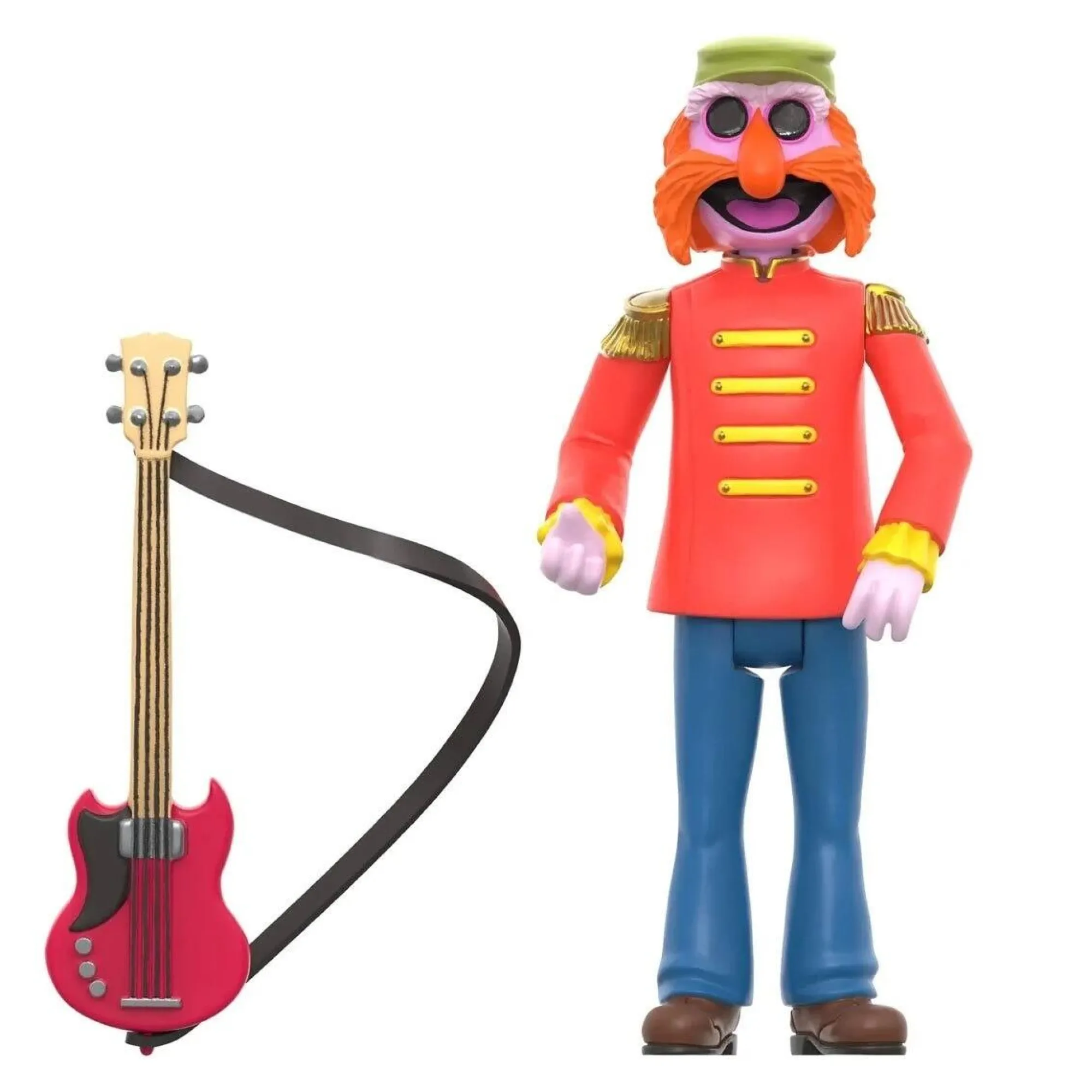 Super7 Reaction | The Muppets<The Muppets Electric Mayhem Band Reaction Action Figure - Floyd