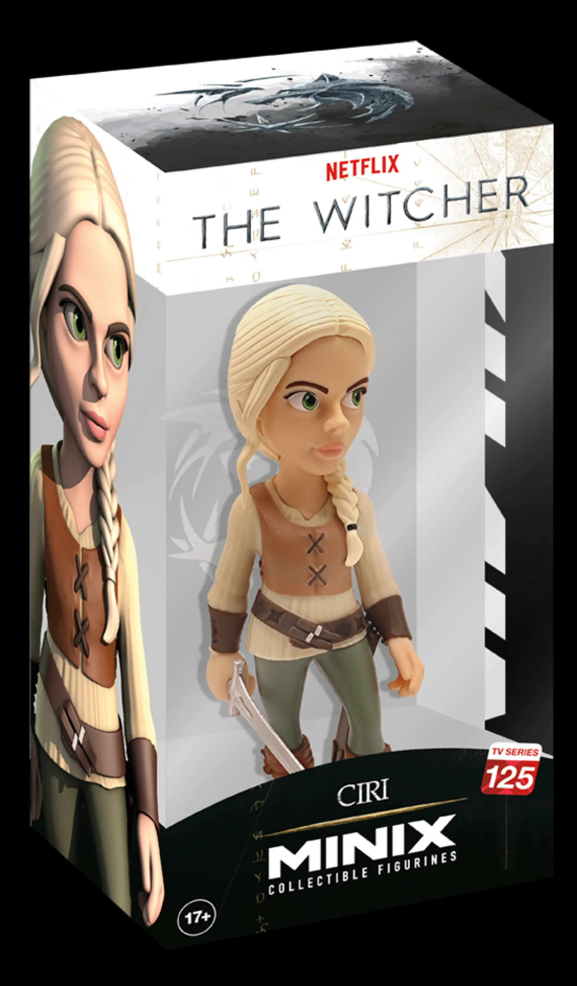 Minix Collectible Figurines Miscellaneous | Minix Collectible Figurines<The Witcher Minix 5 Inch Collectible Figurine - Ciri