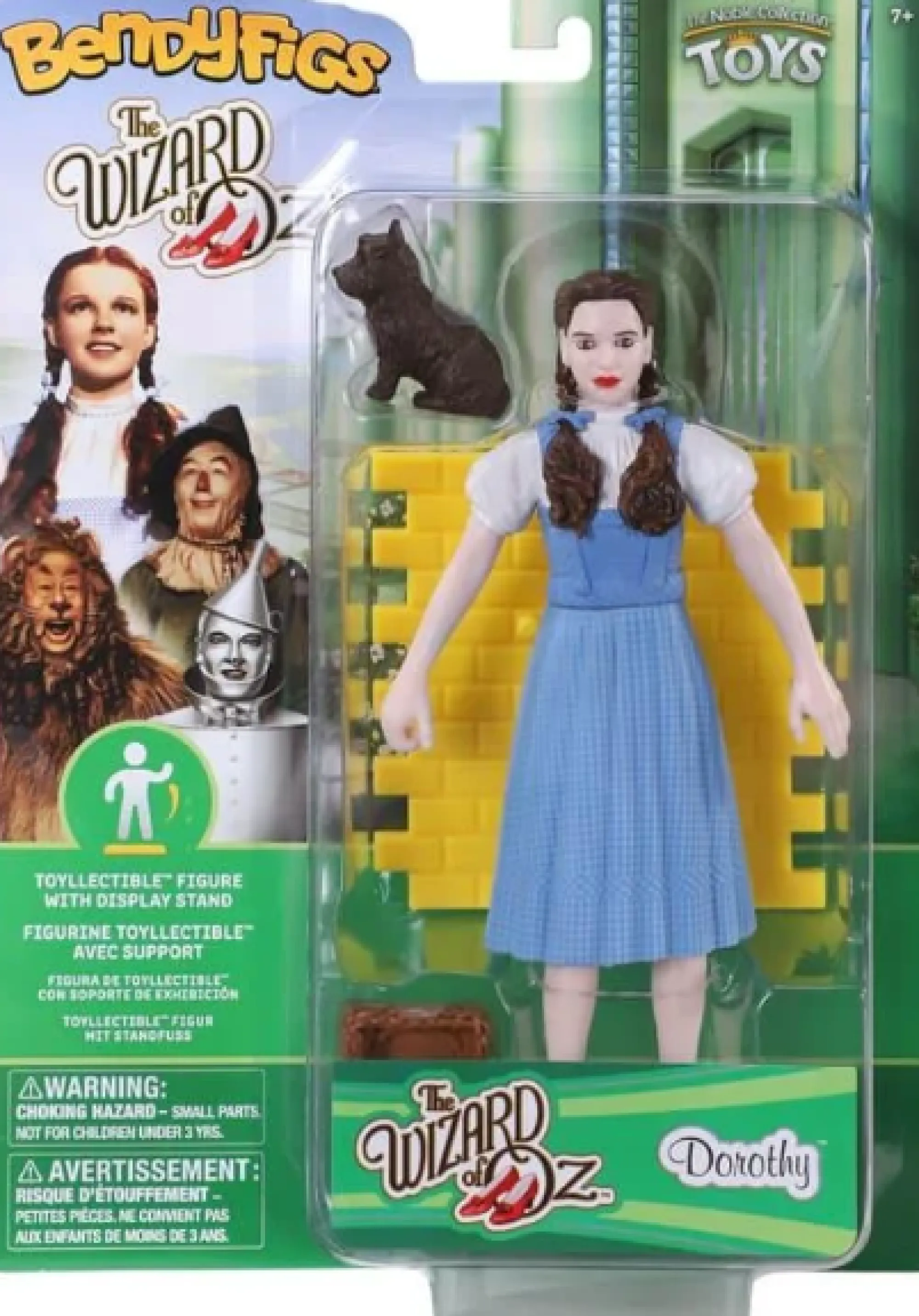 Noble Collection Miscellaneous | Bendyfigs<The Wizard of Oz Bendyfigs Action Figure- Dorothy