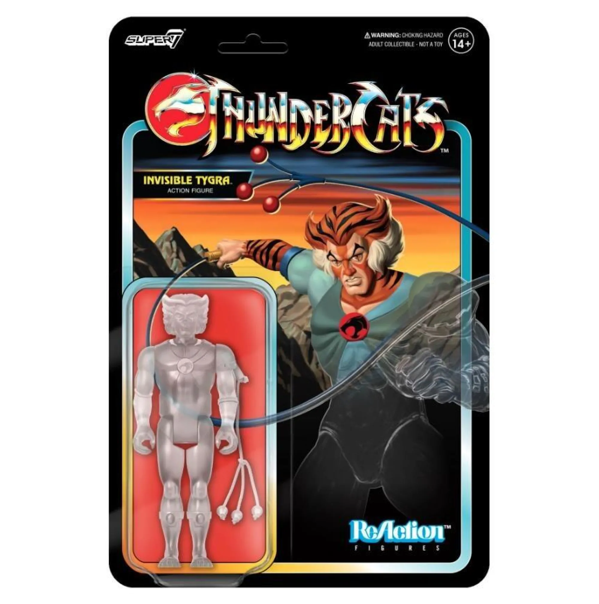 Super7 Reaction<Thundercats ReAction Action Figure wave 5 - Invisible Tygra