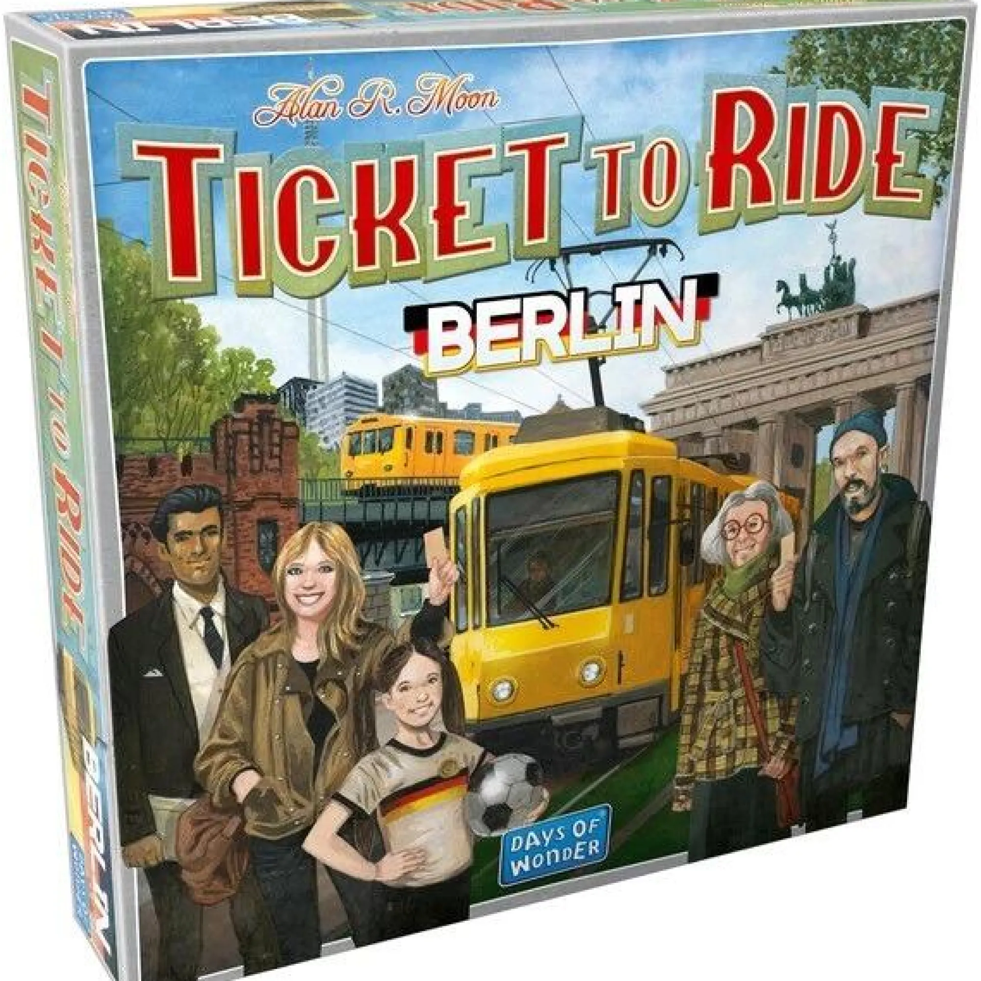 Days of Wonder 2-4 Player Games | 2 Player Games<Ticket To Ride Strategy Board: Berlin