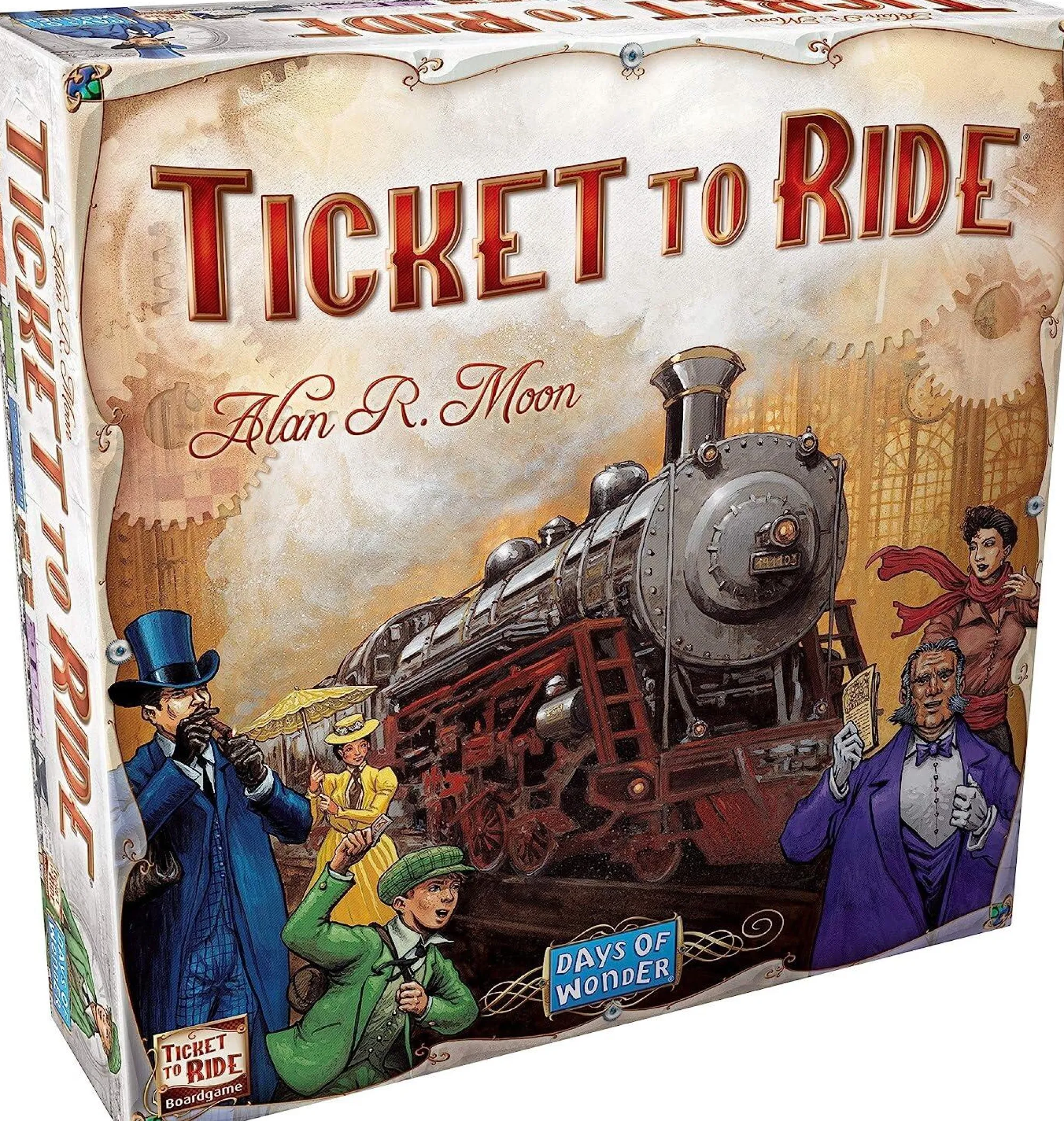 Days of Wonder 4+ Player Games | 2-4 Player Games<Ticket To Ride Strategy Board Game