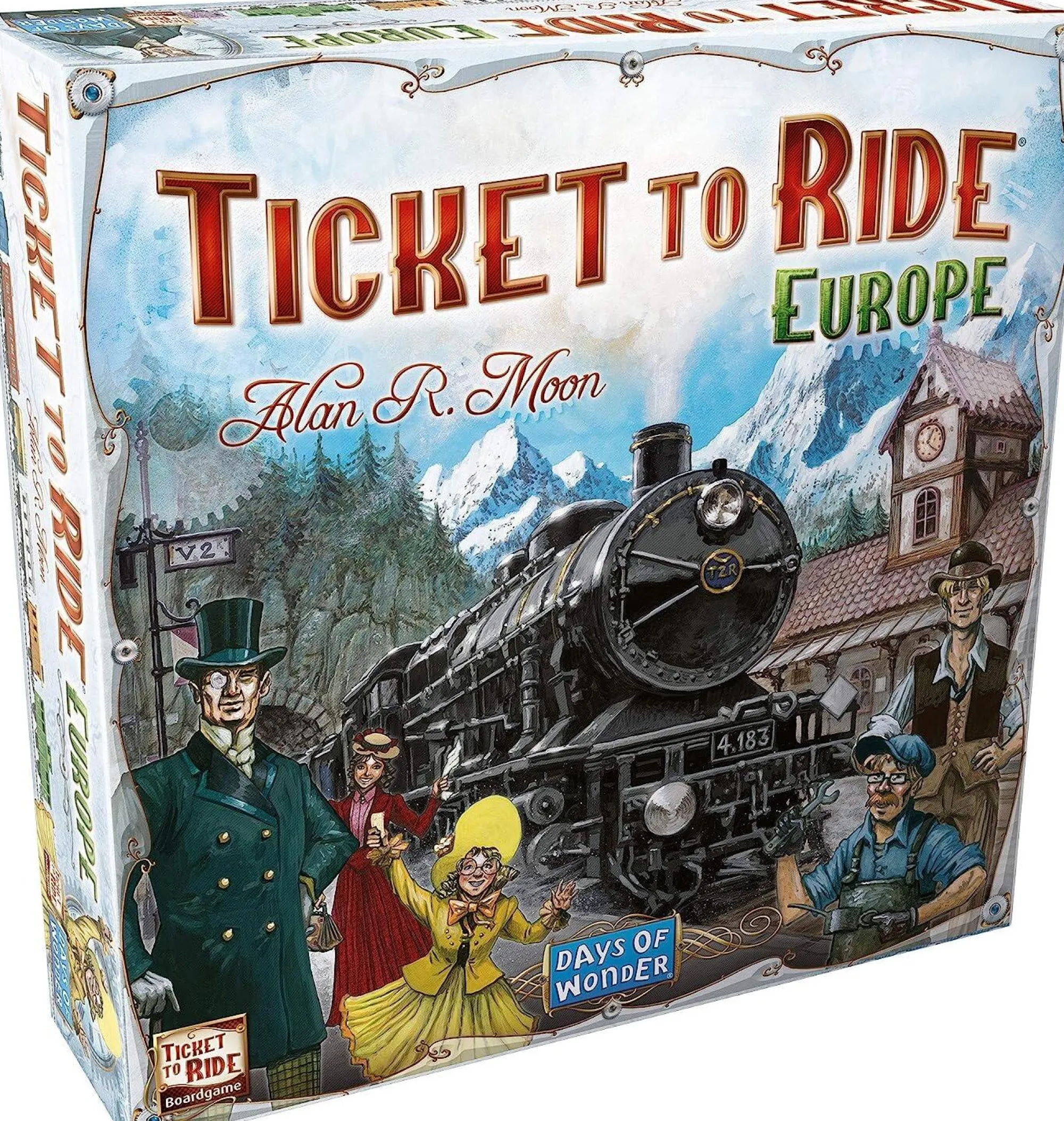 Days of Wonder 4+ Player Games | 2-4 Player Games<Ticket To Ride Strategy Board Game: Europe