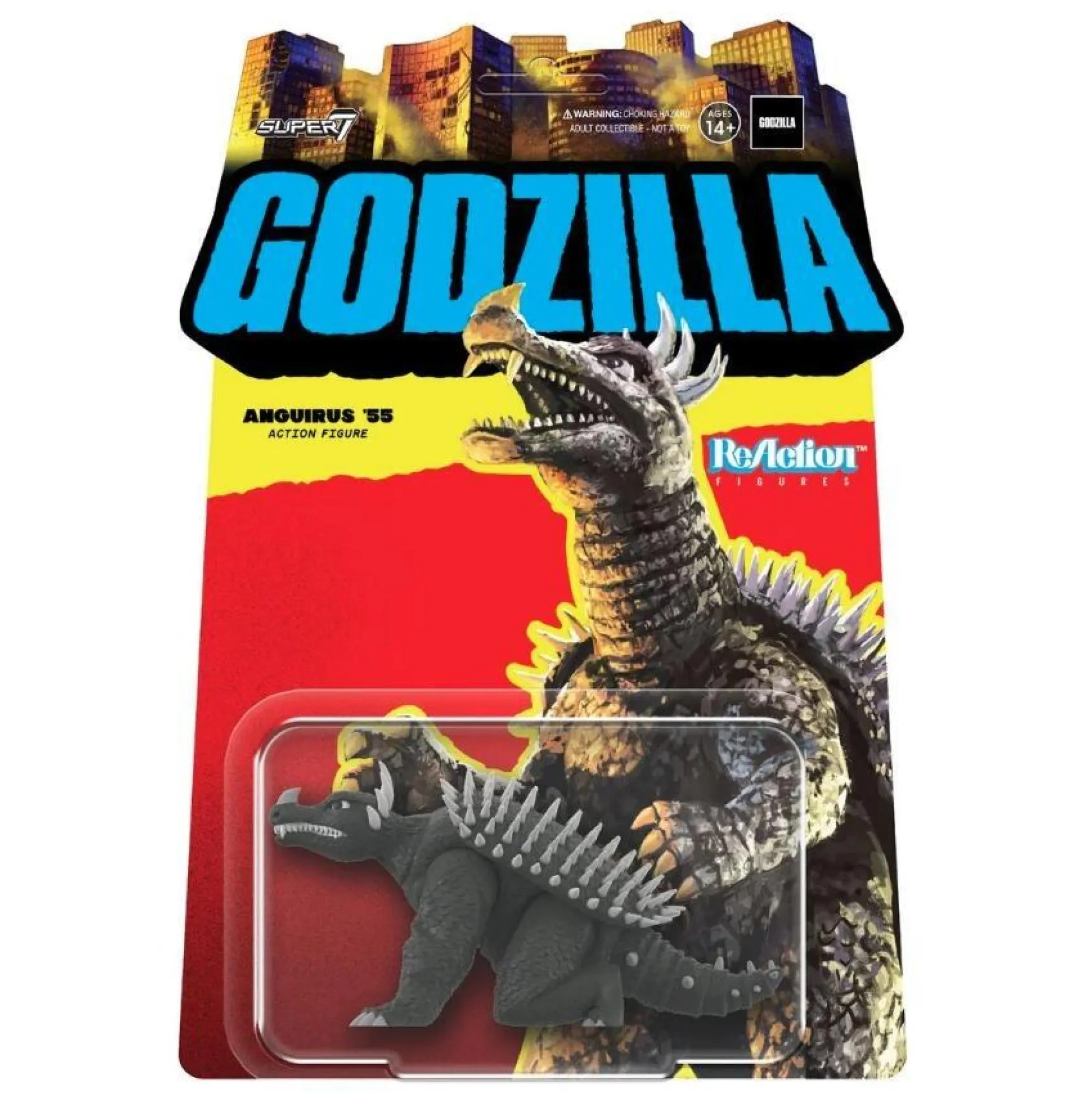 Super7 Reaction<TOHO Godzilla 1955 Reaction Action Figure Wave 5 - Anguirus