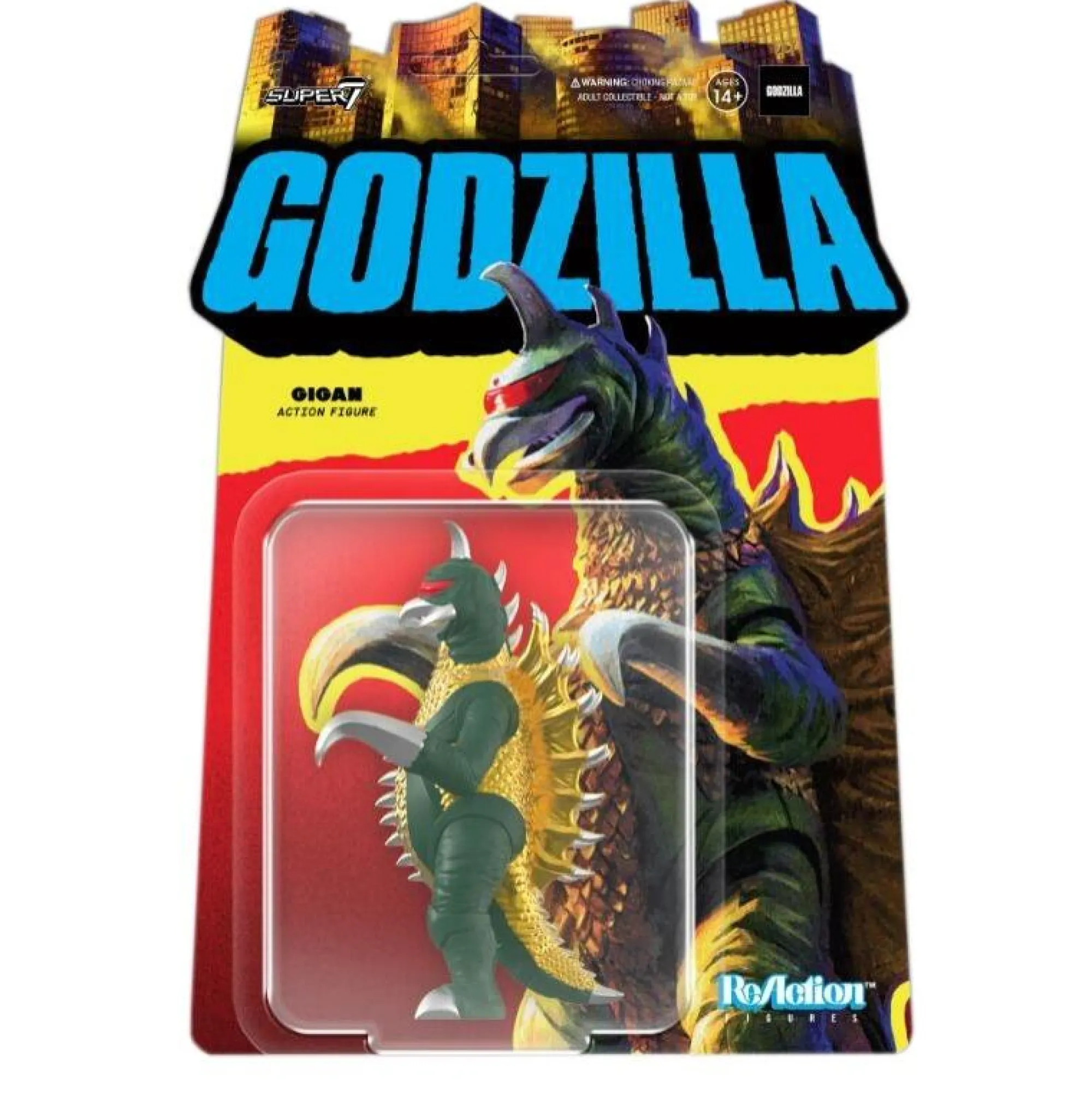 Super7 Reaction<TOHO Godzilla Reaction Action Figure - Gigan