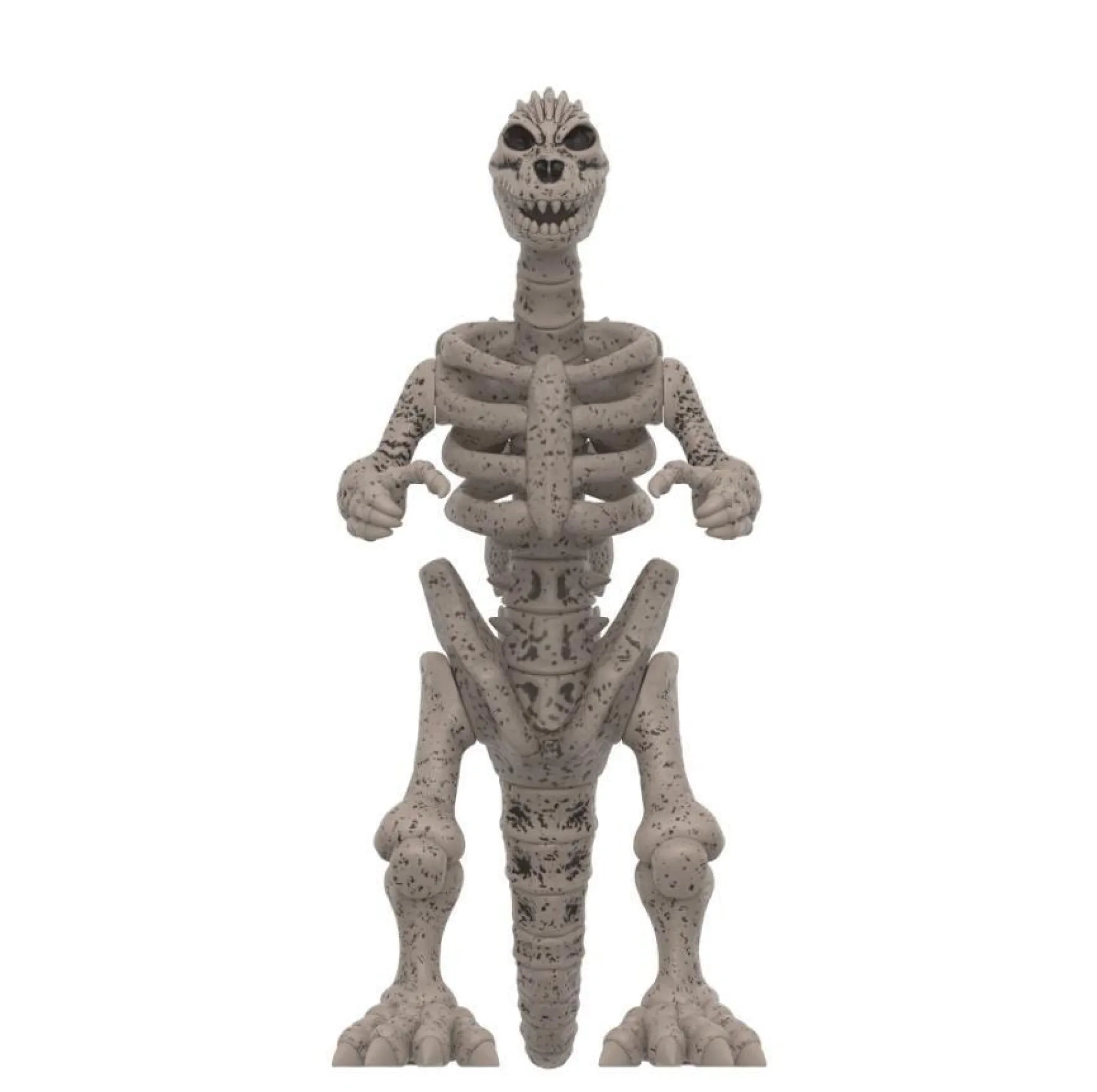 Super7 Reaction<TOHO Godzilla Reaction Action Figure - Godzilla Skeleton (Grey)