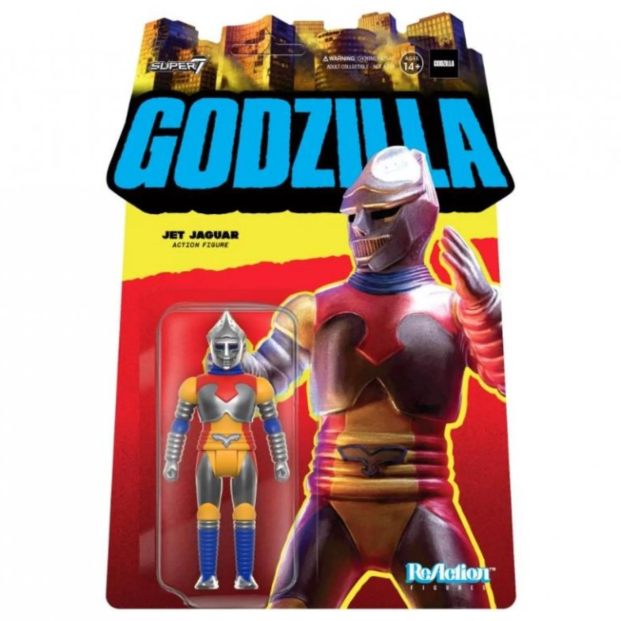 Super7 Reaction<TOHO Reaction Action Figure - Jet Jaguar