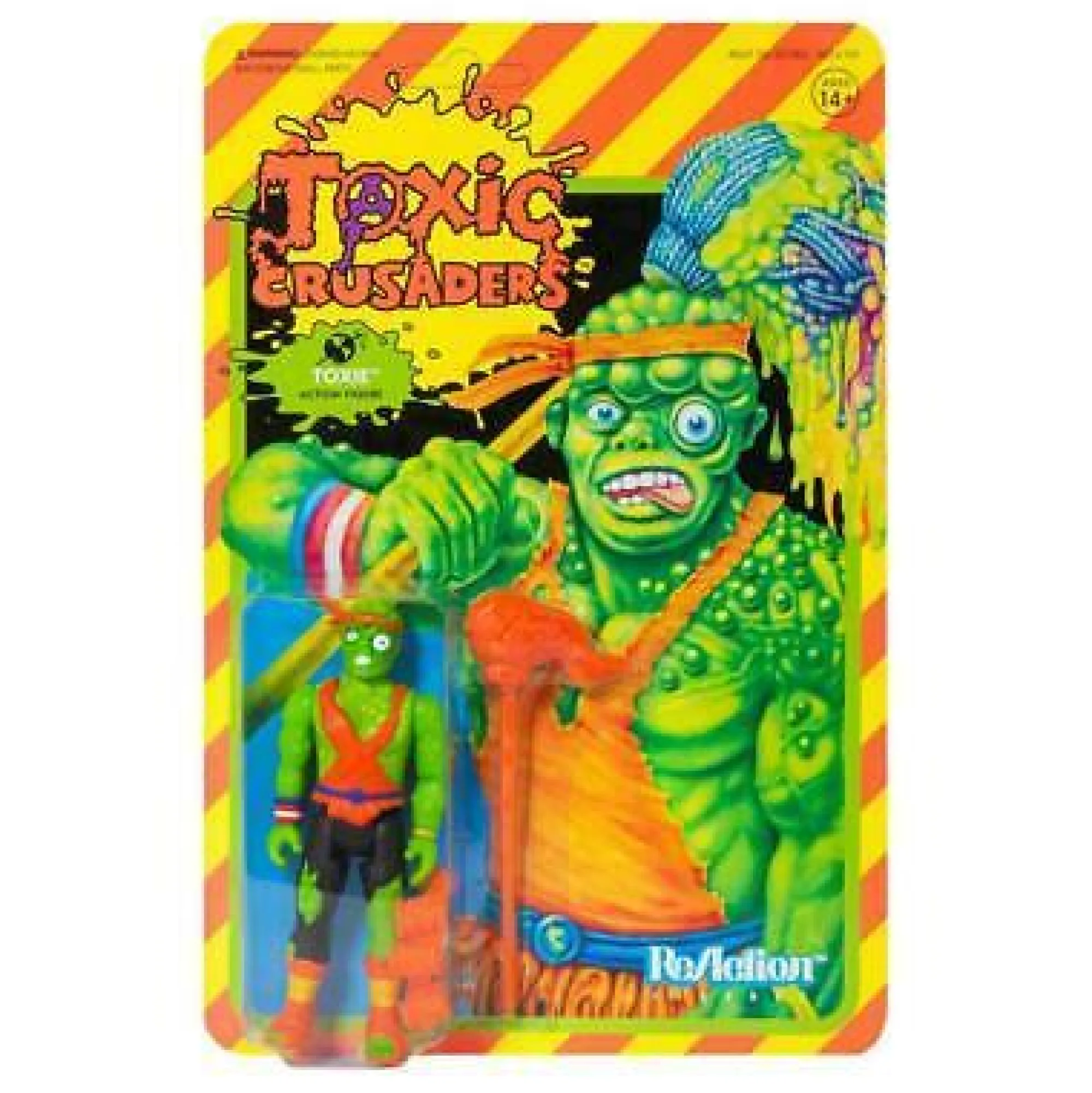 Super7 Reaction | Sale<TOXIC CRUSADERS REACTION ACTION FIGURE - TOXIE