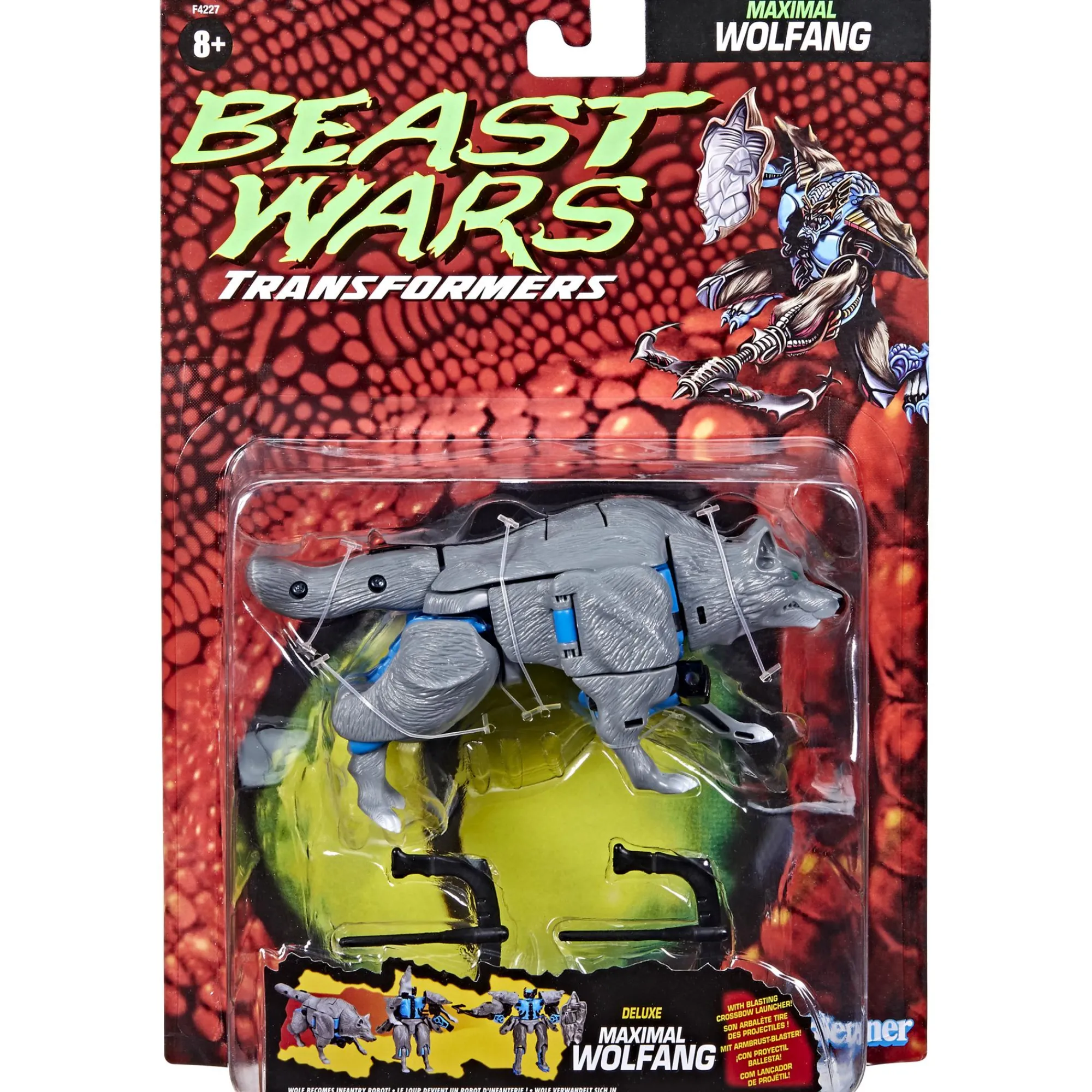 Hasbro Deluxe Class<Transformers Generations Beast Wars Action Figure - Maximal Wolfgang