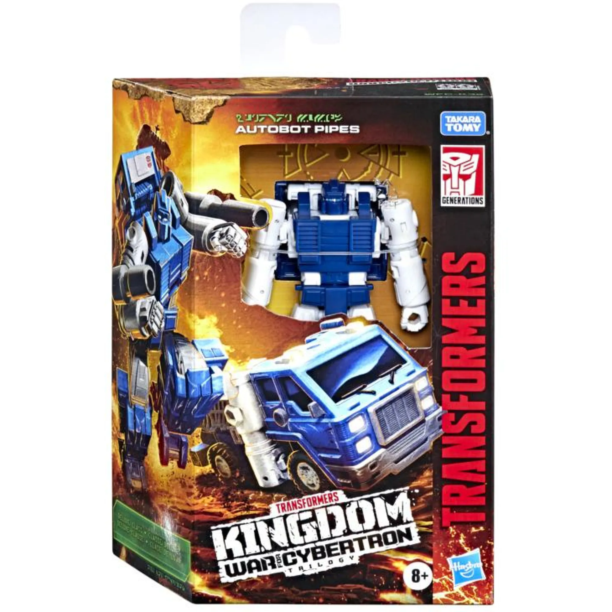 Hasbro War For Cybertron | Deluxe Class<Transformers Generations Deluxe Action Figure - Autobot Pipes