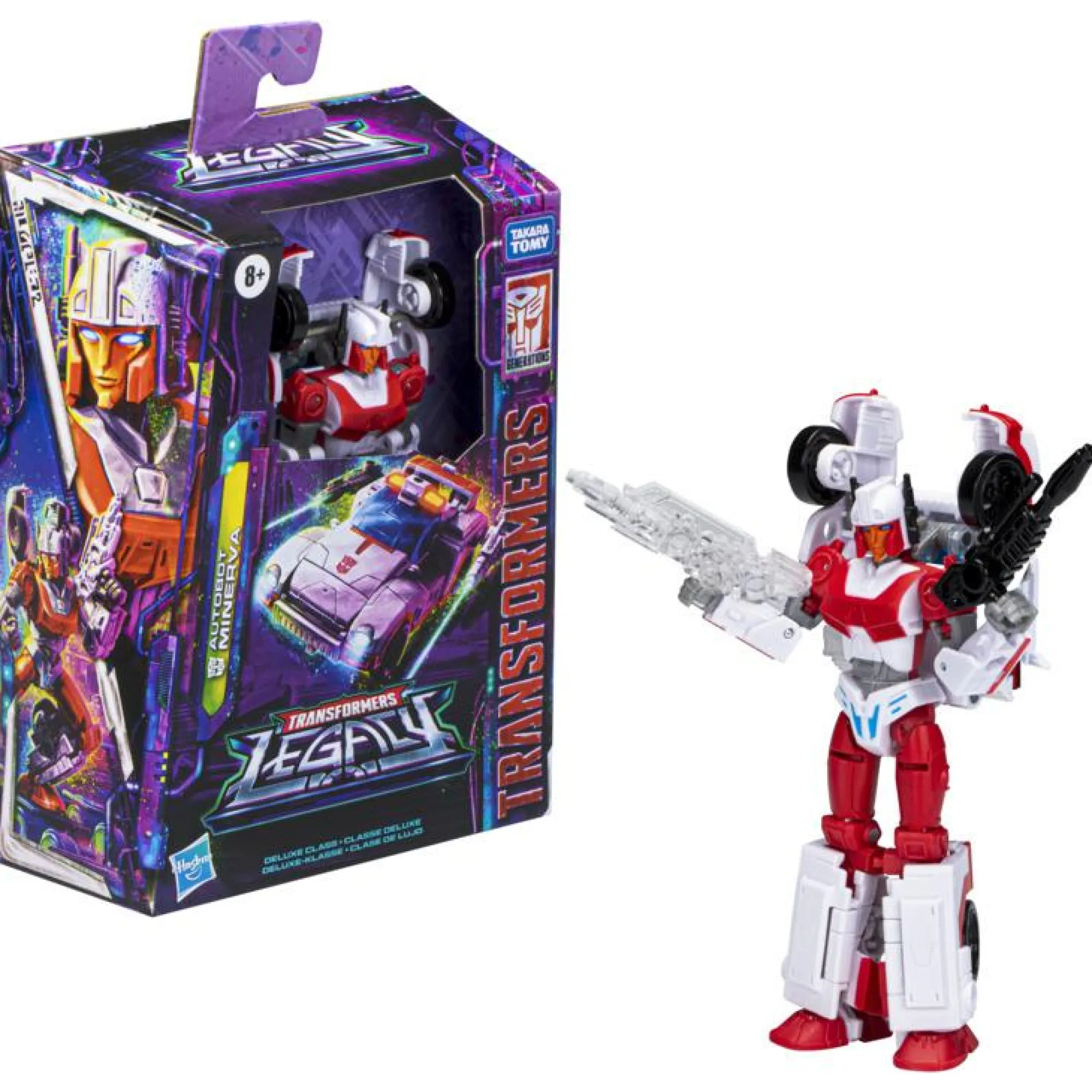 Hasbro Voyager Class | Deluxe Class<Transformers Generations Legacy Action Figure - Autobot Minerva