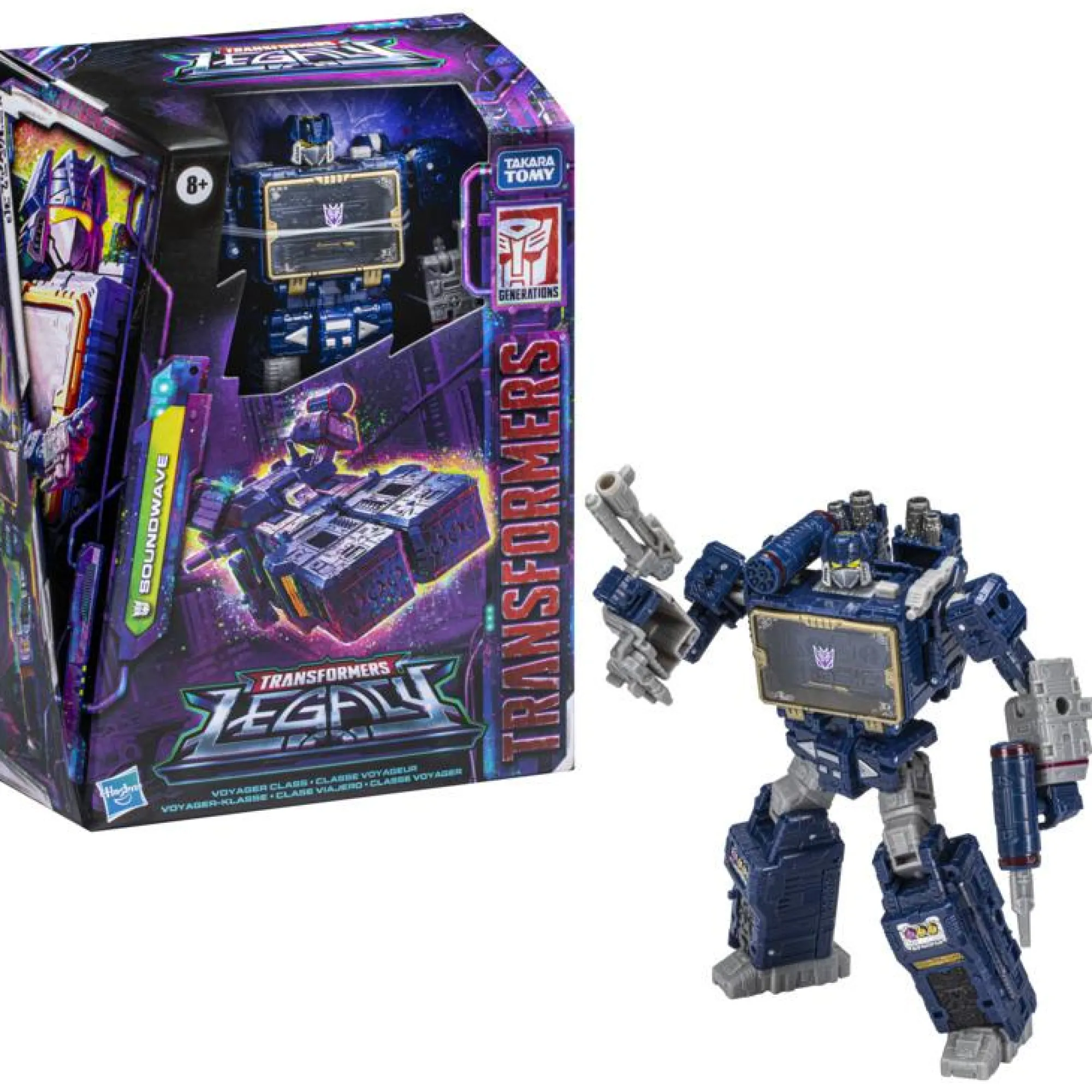 Hasbro Deluxe Class<Transformers Generations Legacy Action Figure - Soundwave