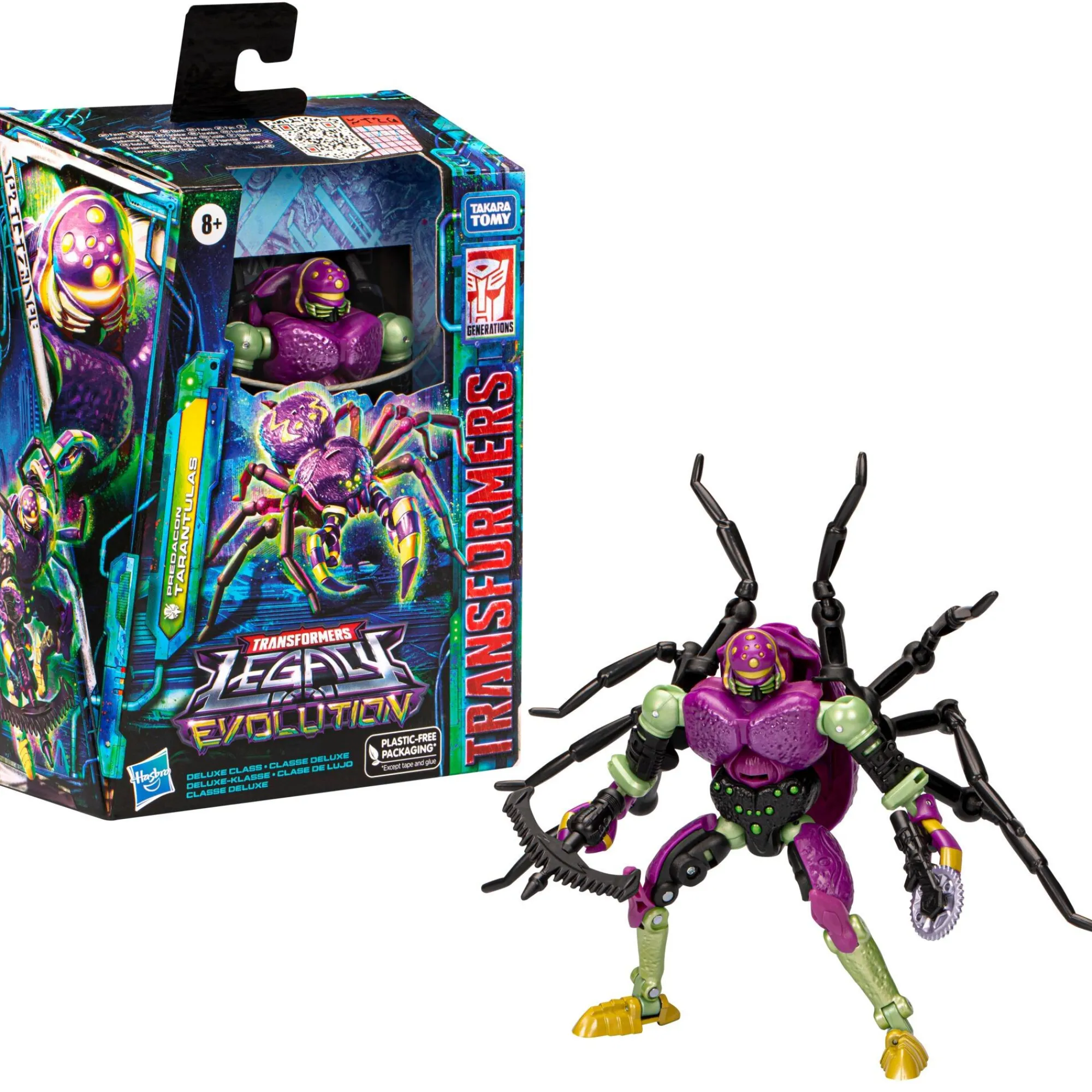 Hasbro Deluxe Class<Transformers Generations Legacy Deluxe Action Figure - Predacon Tarantulas