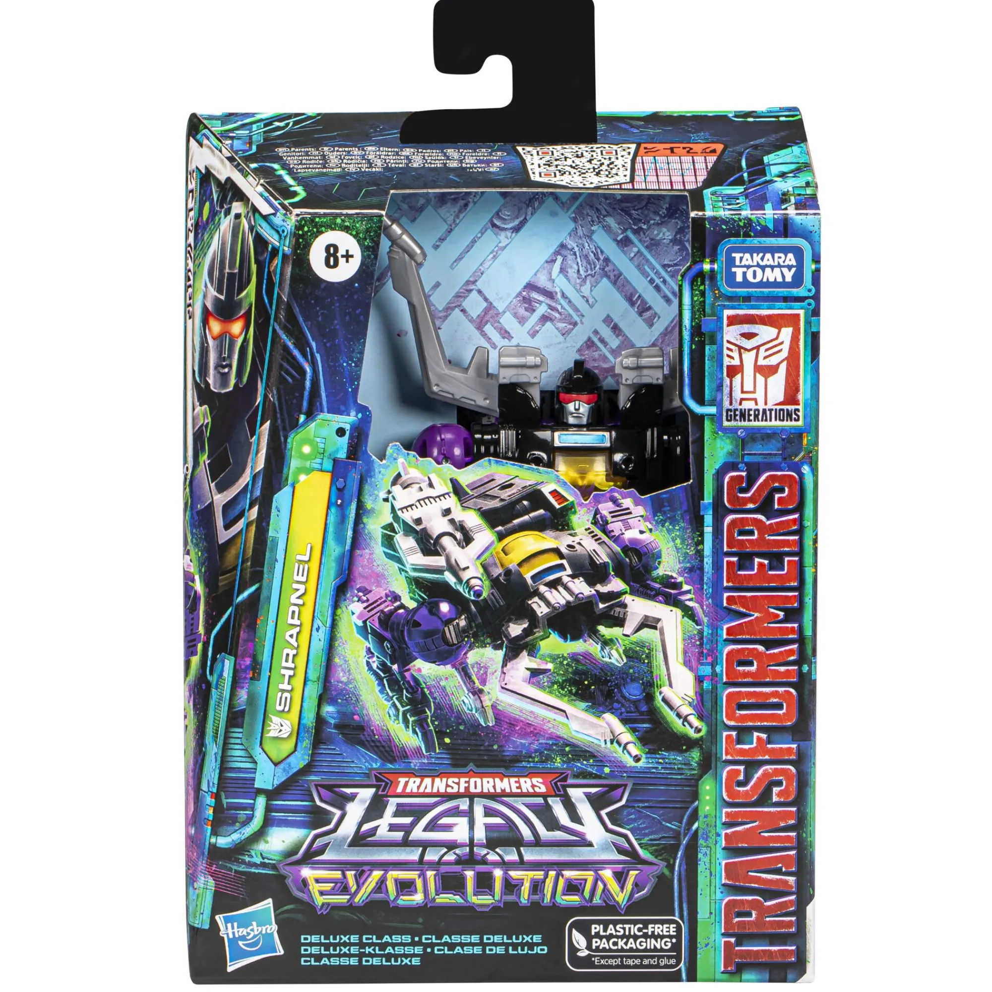 Hasbro Deluxe Class<Transformers Generations Legacy Deluxe Class Action Figure - Shrapnel