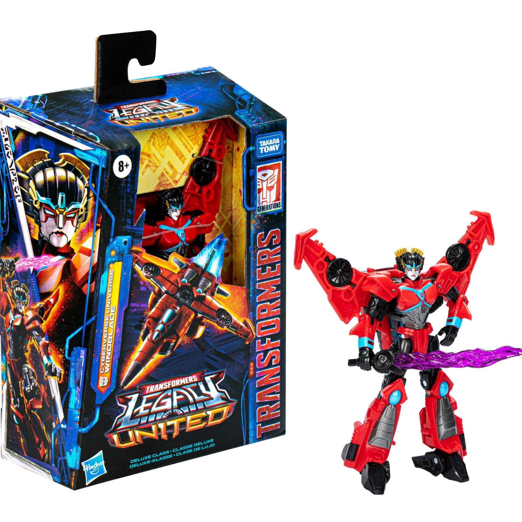 Hasbro Deluxe Class<Transformers Generations Legacy Deluxe Class Action Figure - Windblade