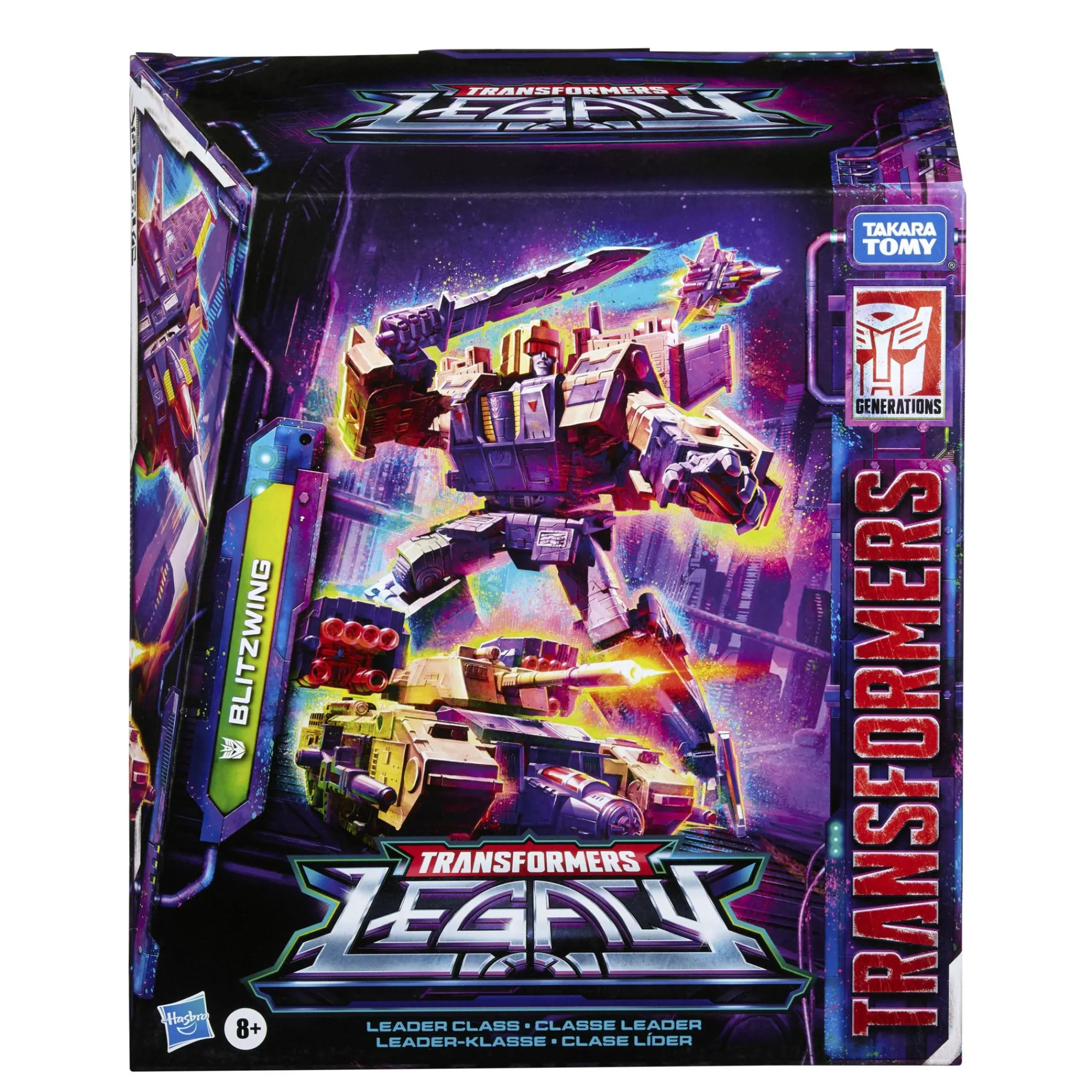 Hasbro Leader Class<Transformers Generations Legacy Leader Action Figure - Blitzwing