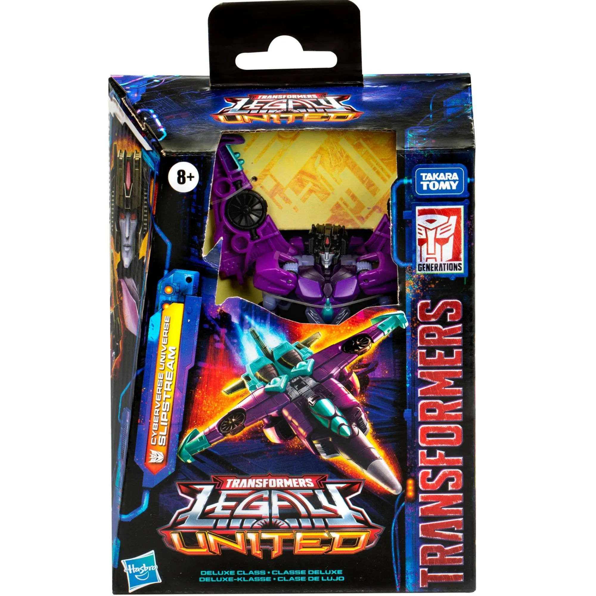 Hasbro Deluxe Class<Transformers Legacy United Deluxe Class Action Figure - Slipstream