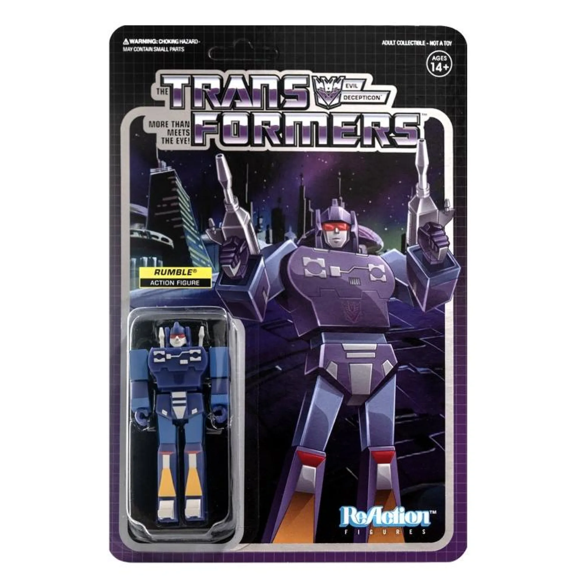 Super7 Reaction | Reaction Transformers<Transformers ReAction Action Figure Wave 2 - Rumble