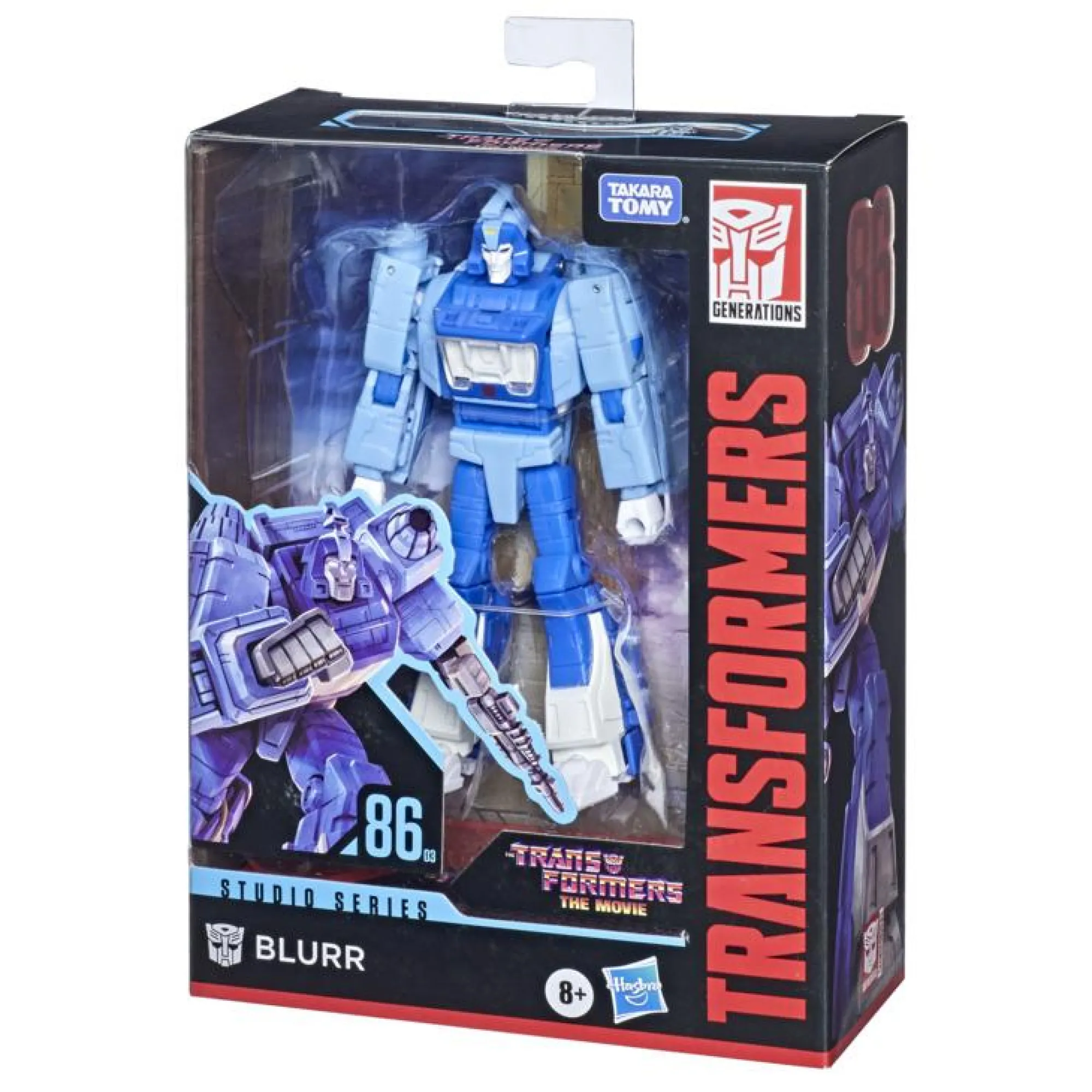 Hasbro Studio Series | Deluxe Class<Transformers Studio Series 86 Deluxe Action Figure - Blurr