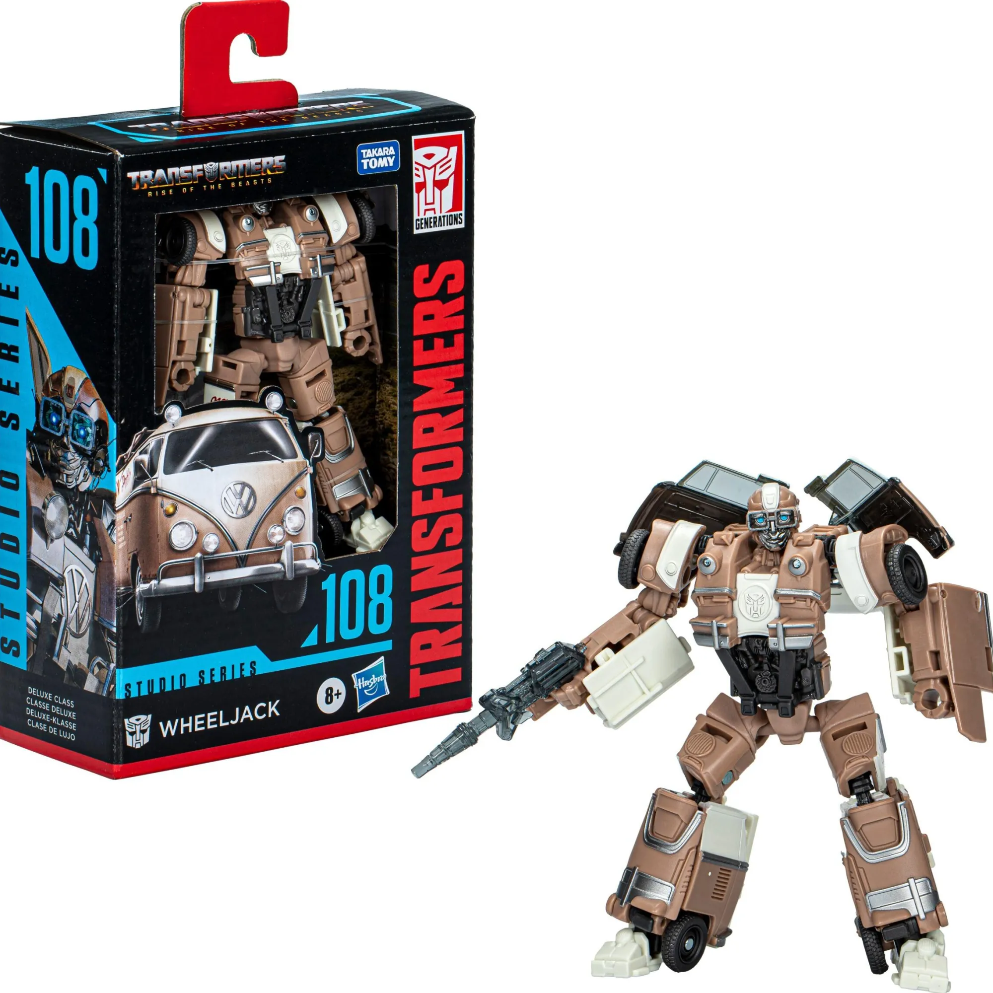 Hasbro Studio Series | Deluxe Class<Transformers Studio Series 108 Deluxe Action Figure - Wheeljack