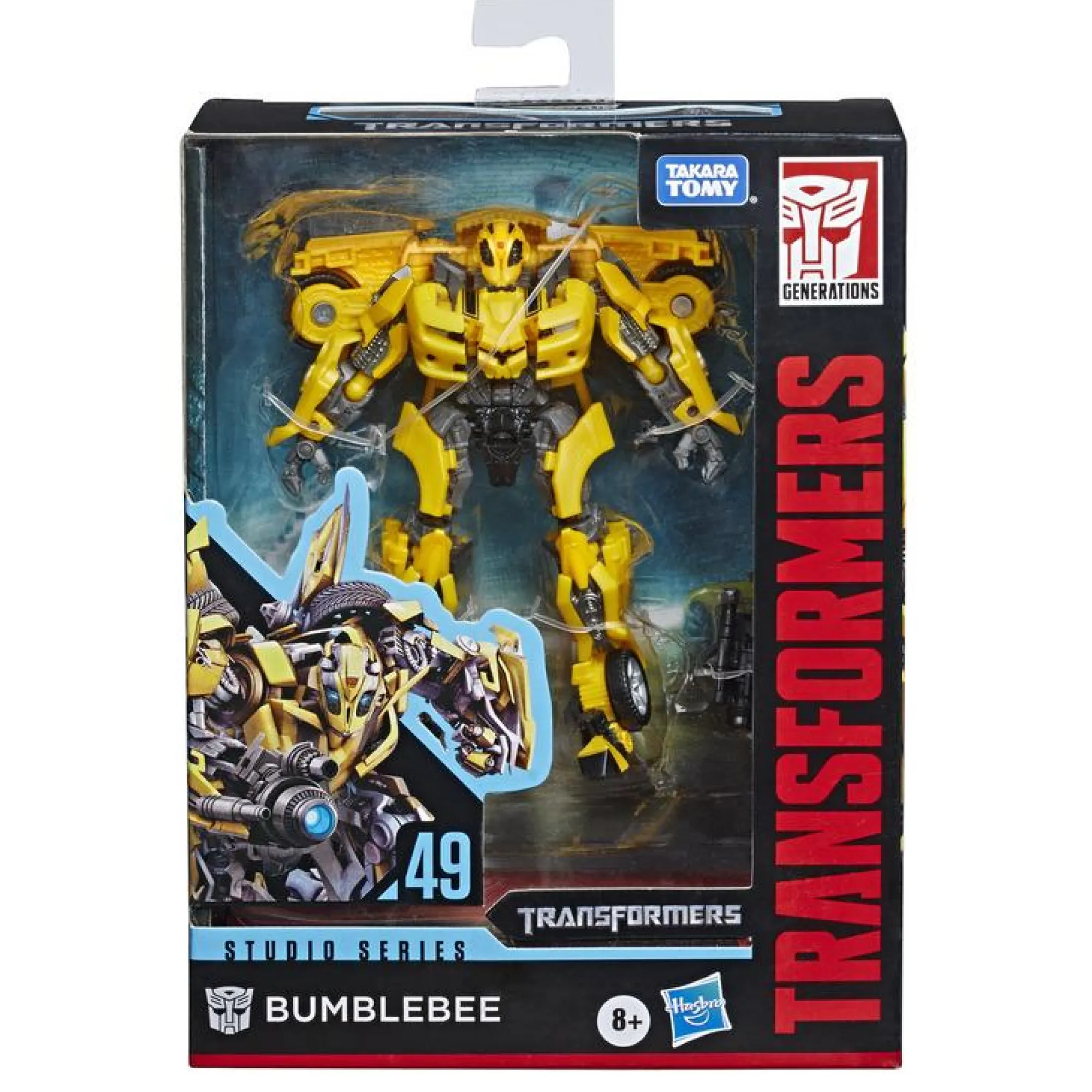 Hasbro Studio Series | Deluxe Class<Transformers Studio Series 49 Deluxe Class Action Figure - Bumblebee