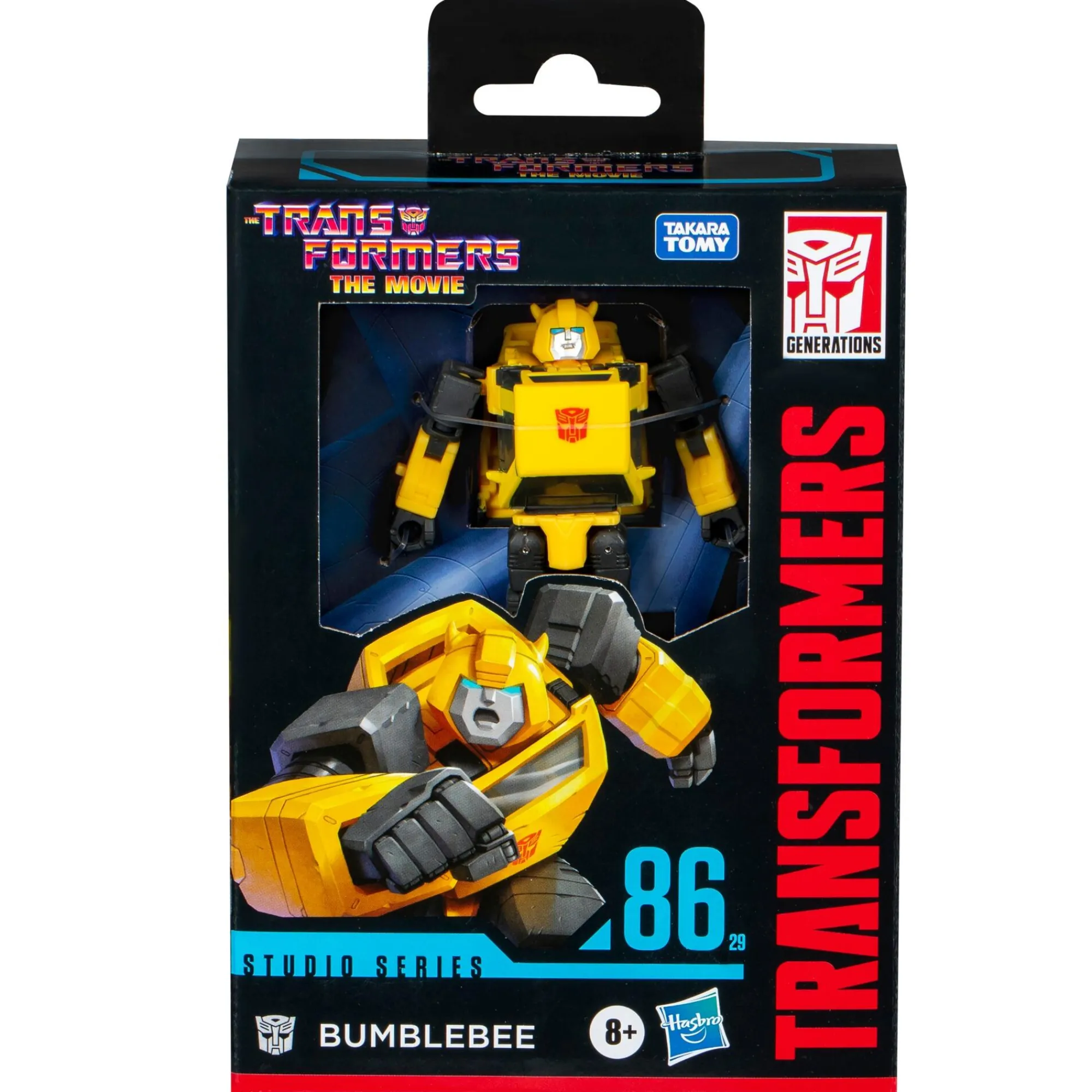 Hasbro Studio Series | Deluxe Class<Transformers Studio Series 86 Deluxe Class Action Figure - Bumblebee