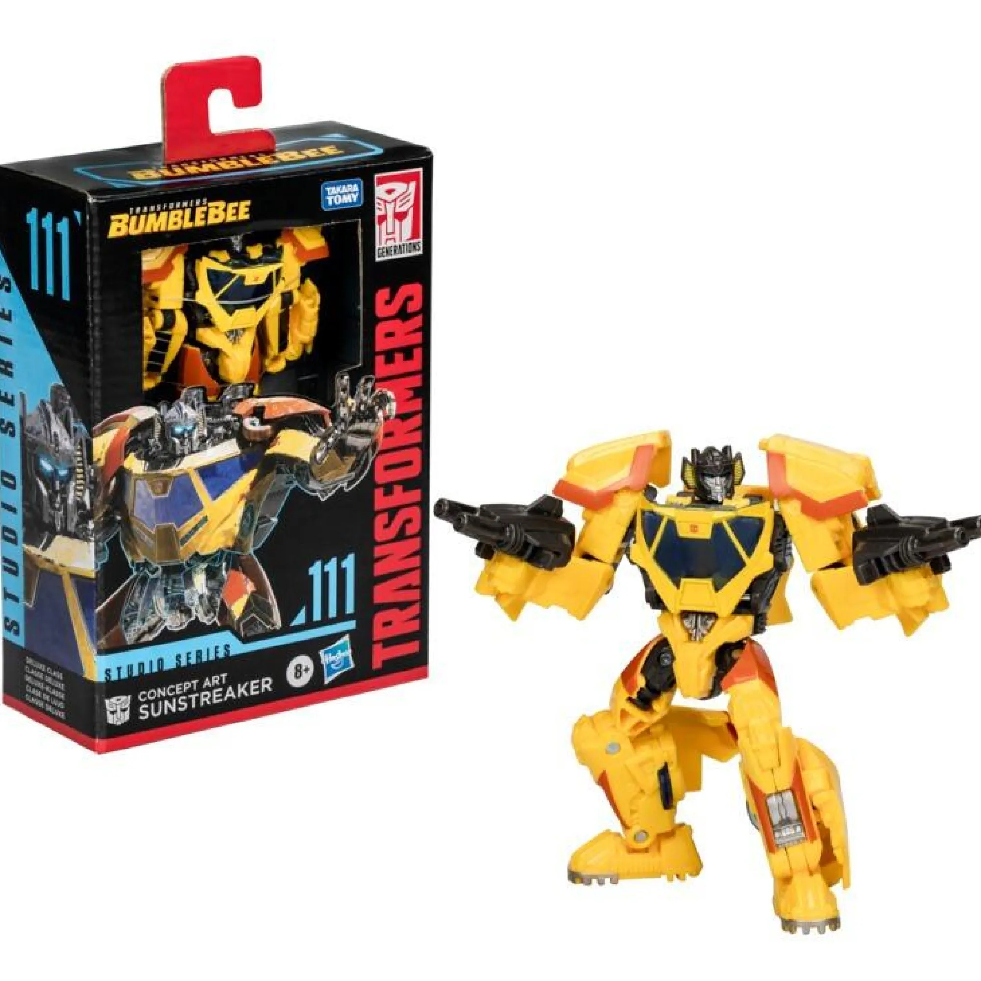 Hasbro Deluxe Class<Transformers Studio Series Deluxe Class Action Figure - Sunstreaker