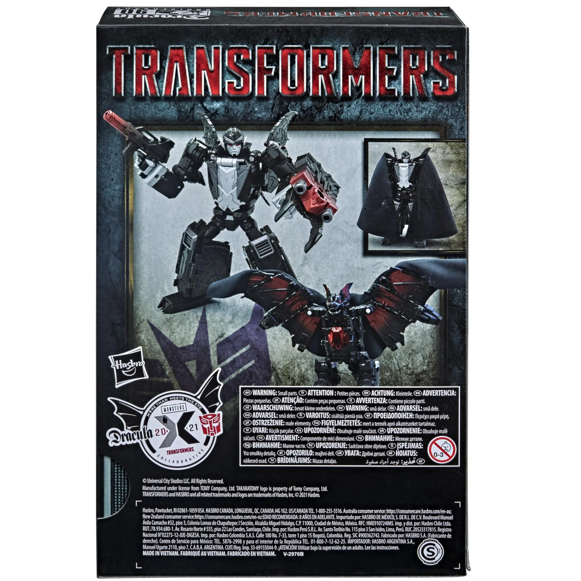 Hasbro Transformers Other | Deluxe Class<Transformers Universal Monsters - Dracula Draculus